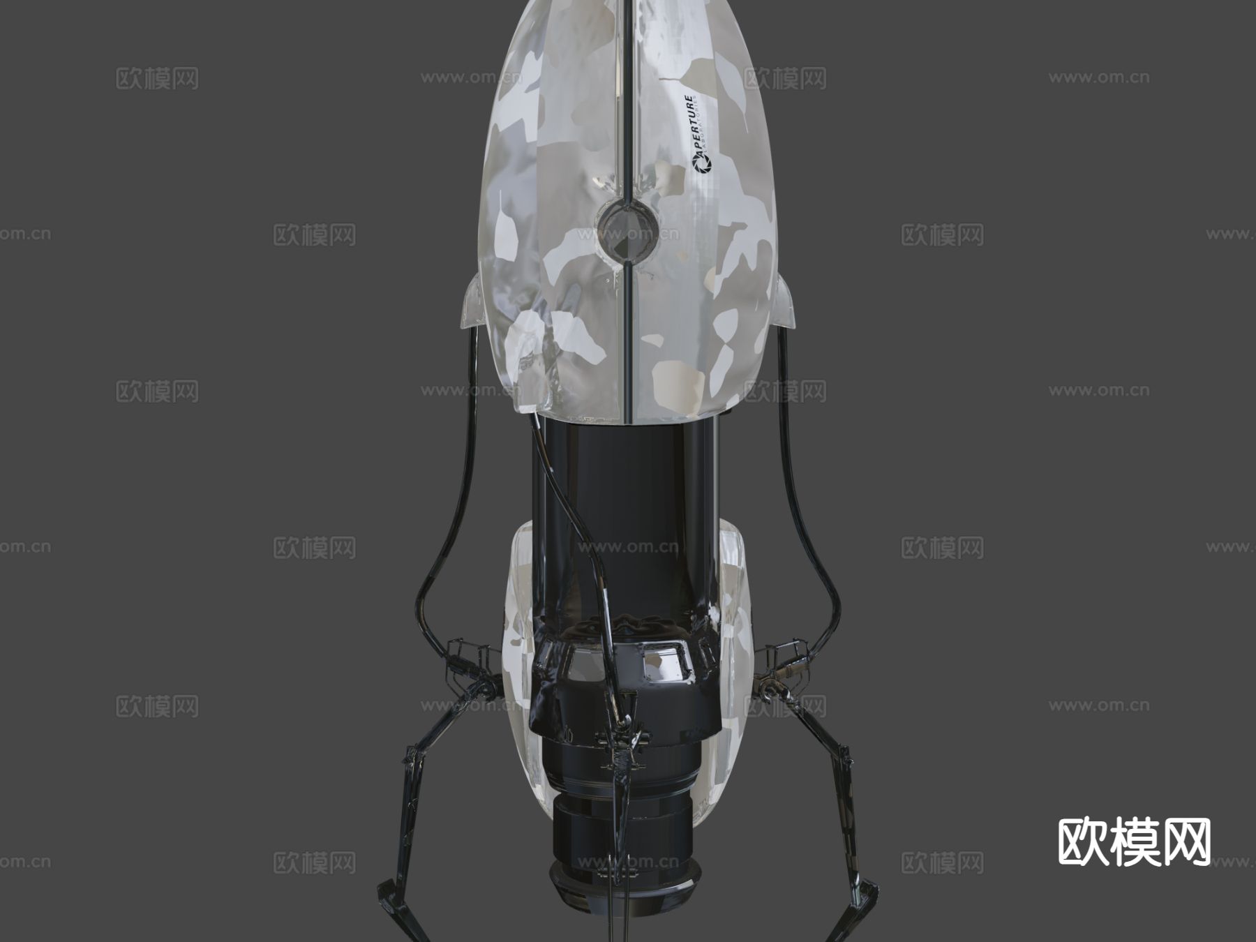 科幻传送门 工业设备su模型下载（渲染图5）