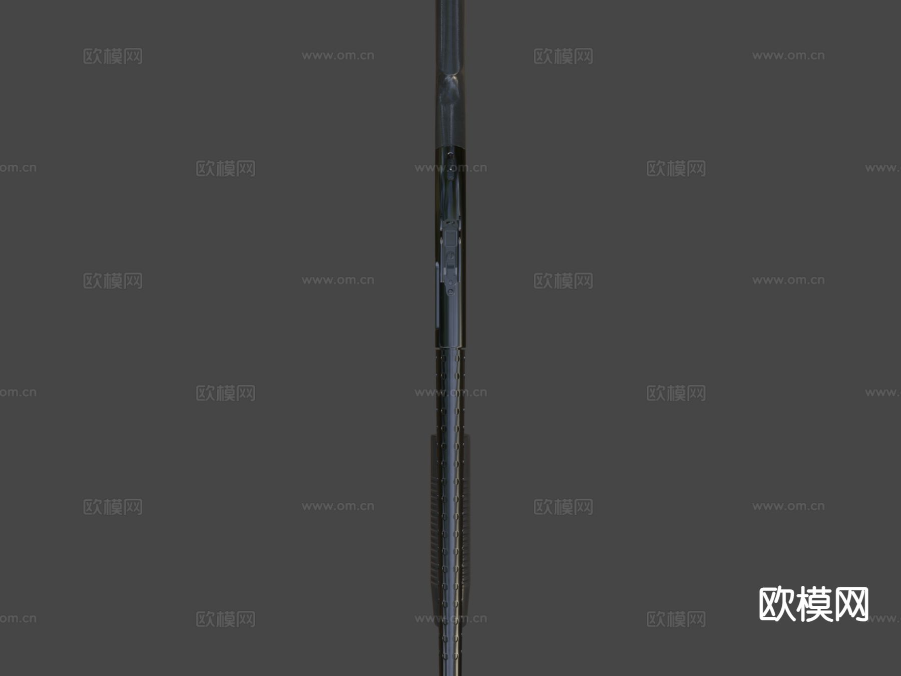 霰弹枪 枪支 枪械su模型下载（渲染图4）