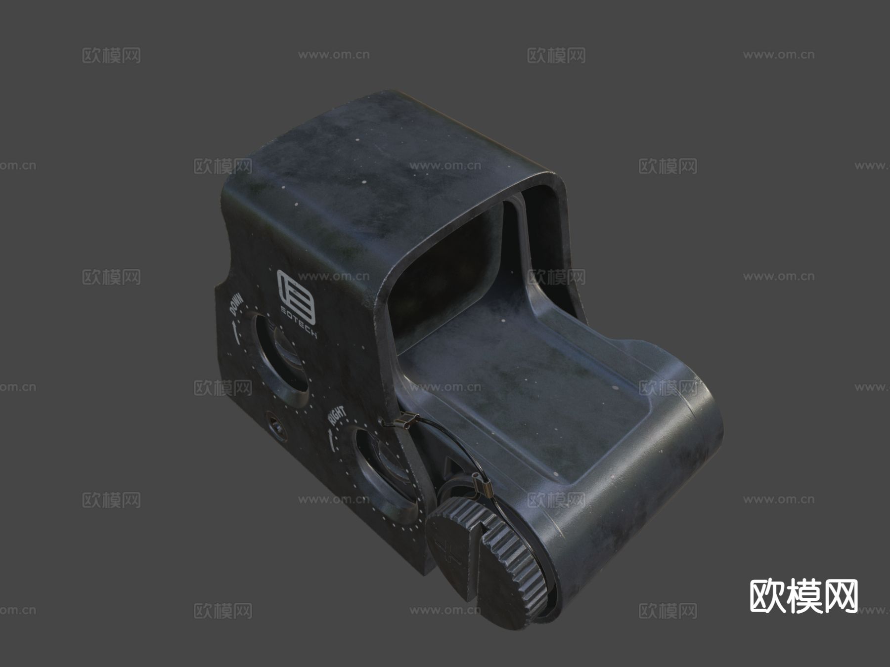 全息瞄准镜 红点su模型下载（渲染图5）