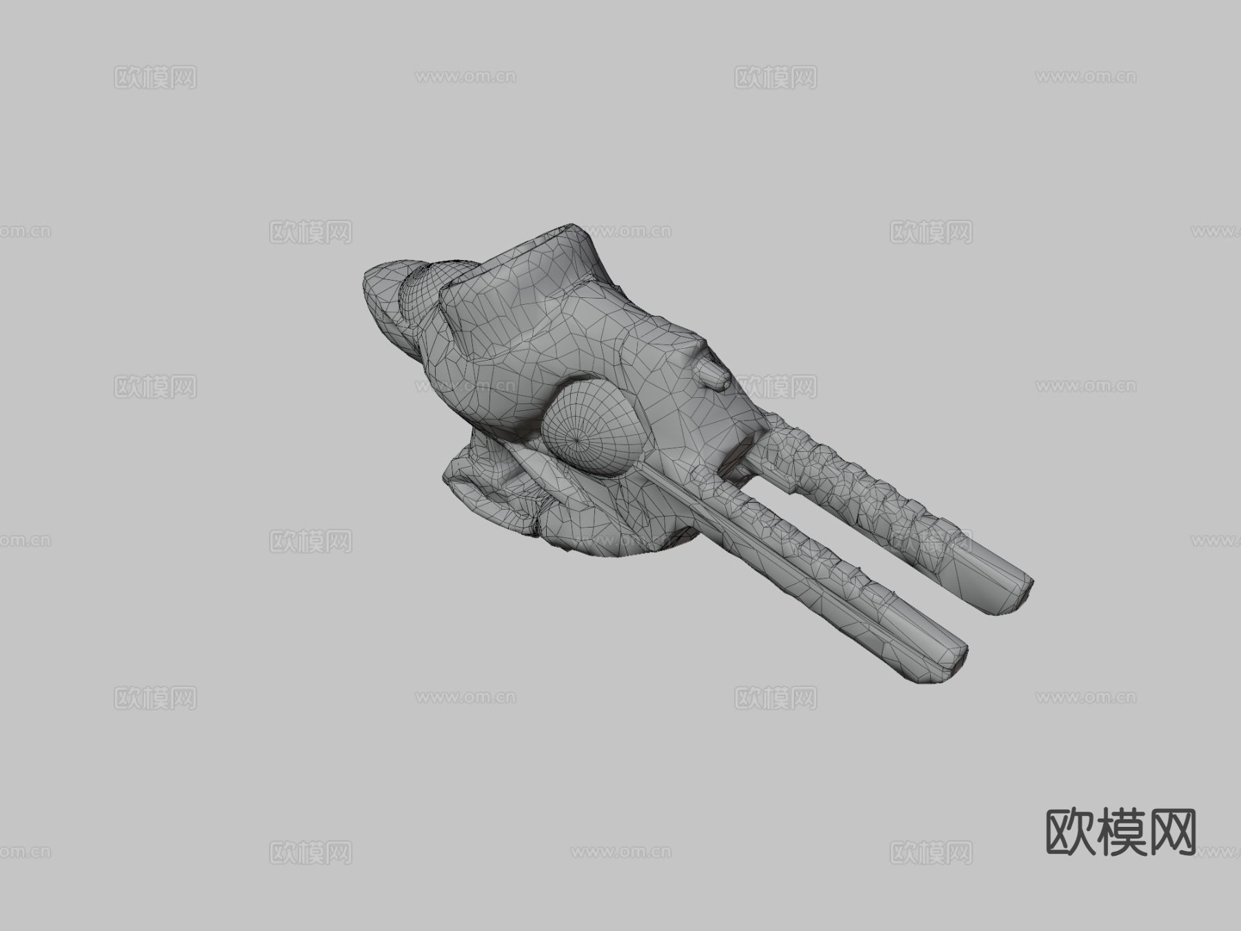 等离子手枪su模型下载（渲染图4）