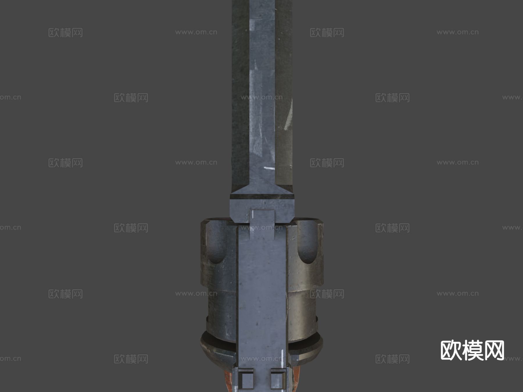 手枪 枪支 枪械su模型下载（渲染图6）