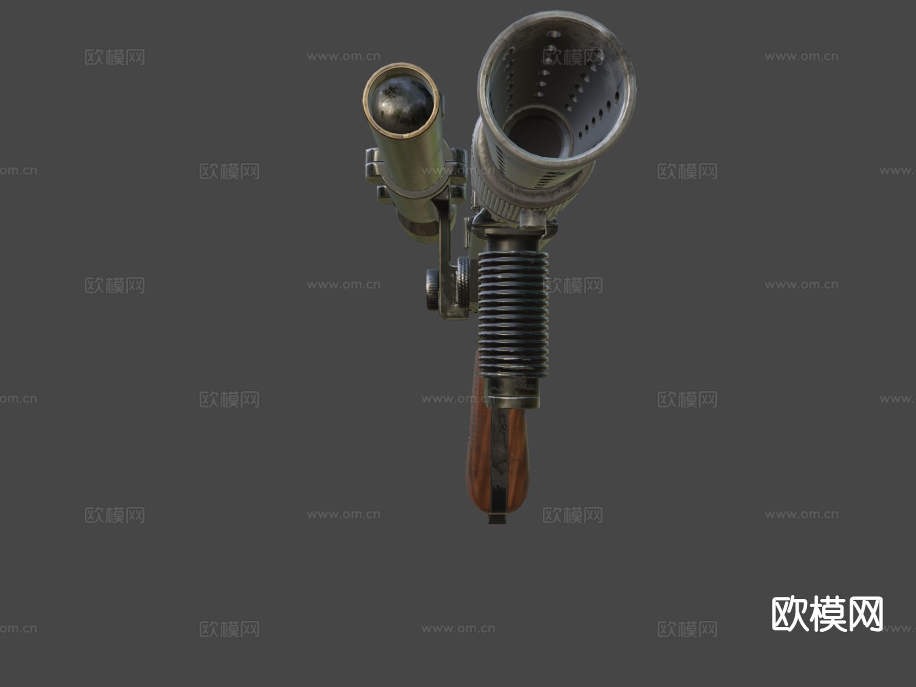 爆破枪 枪支 枪械su模型下载（渲染图4）
