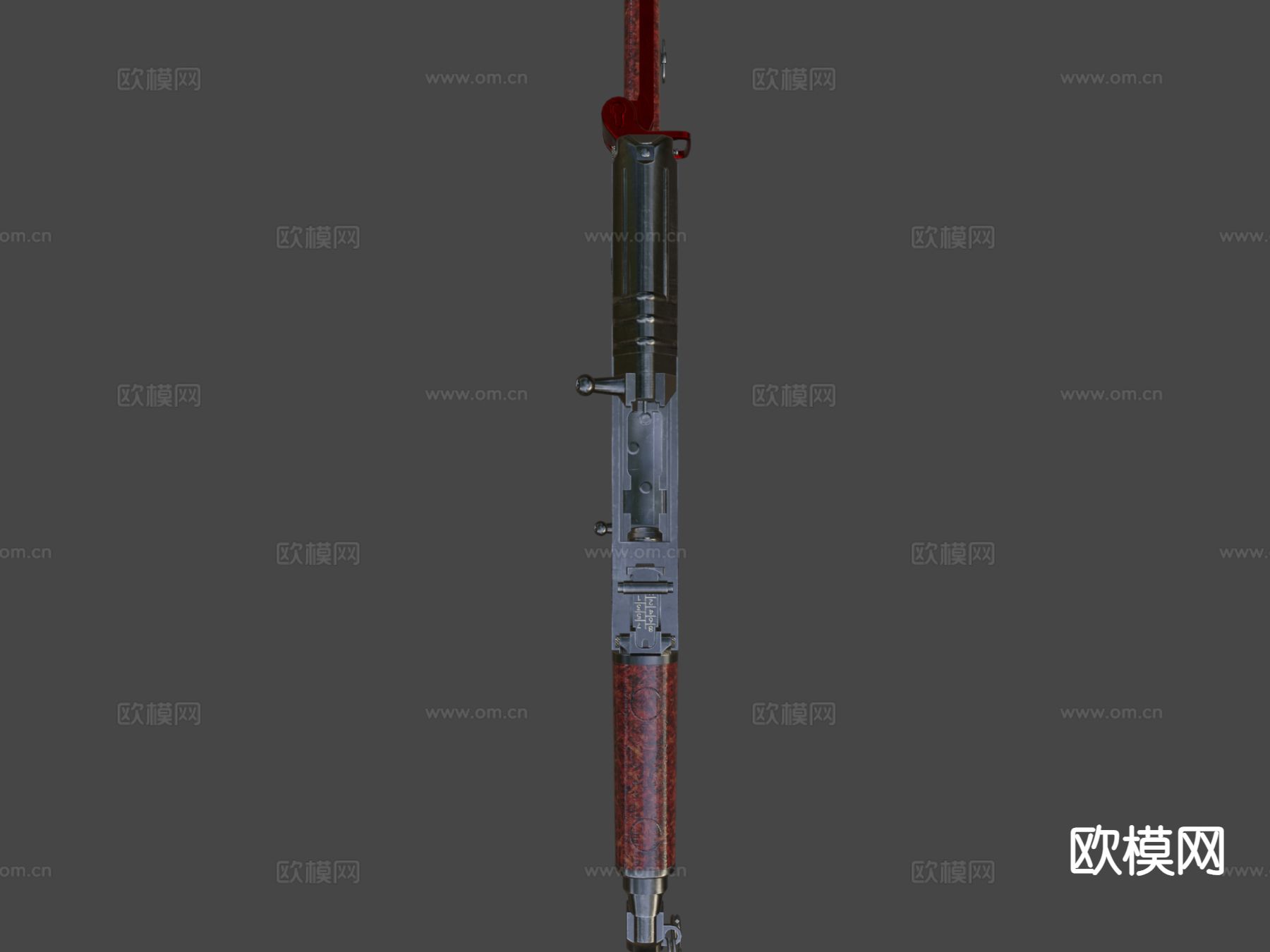 VZ.58P-VZ.58V 步枪 枪支 枪械su模型下载（渲染图6）