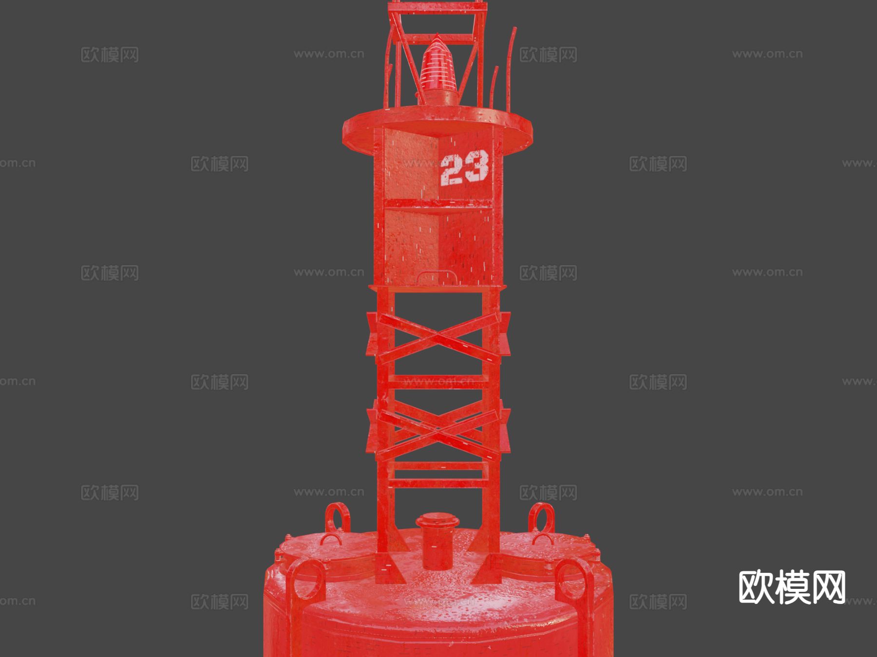 电气设备 工业机器 浮标su模型下载（渲染图5）