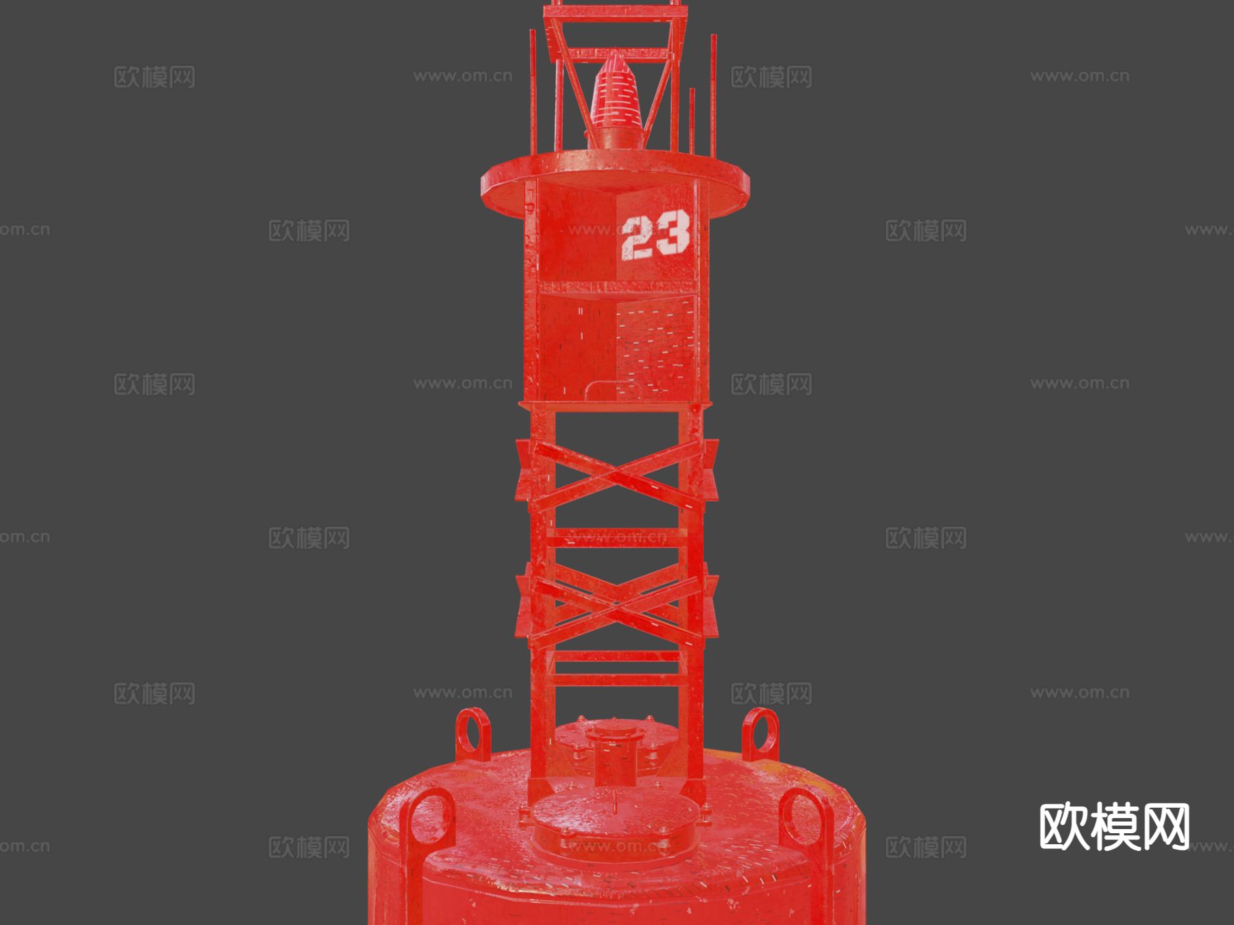 电气设备 工业机器 浮标su模型下载（渲染图7）