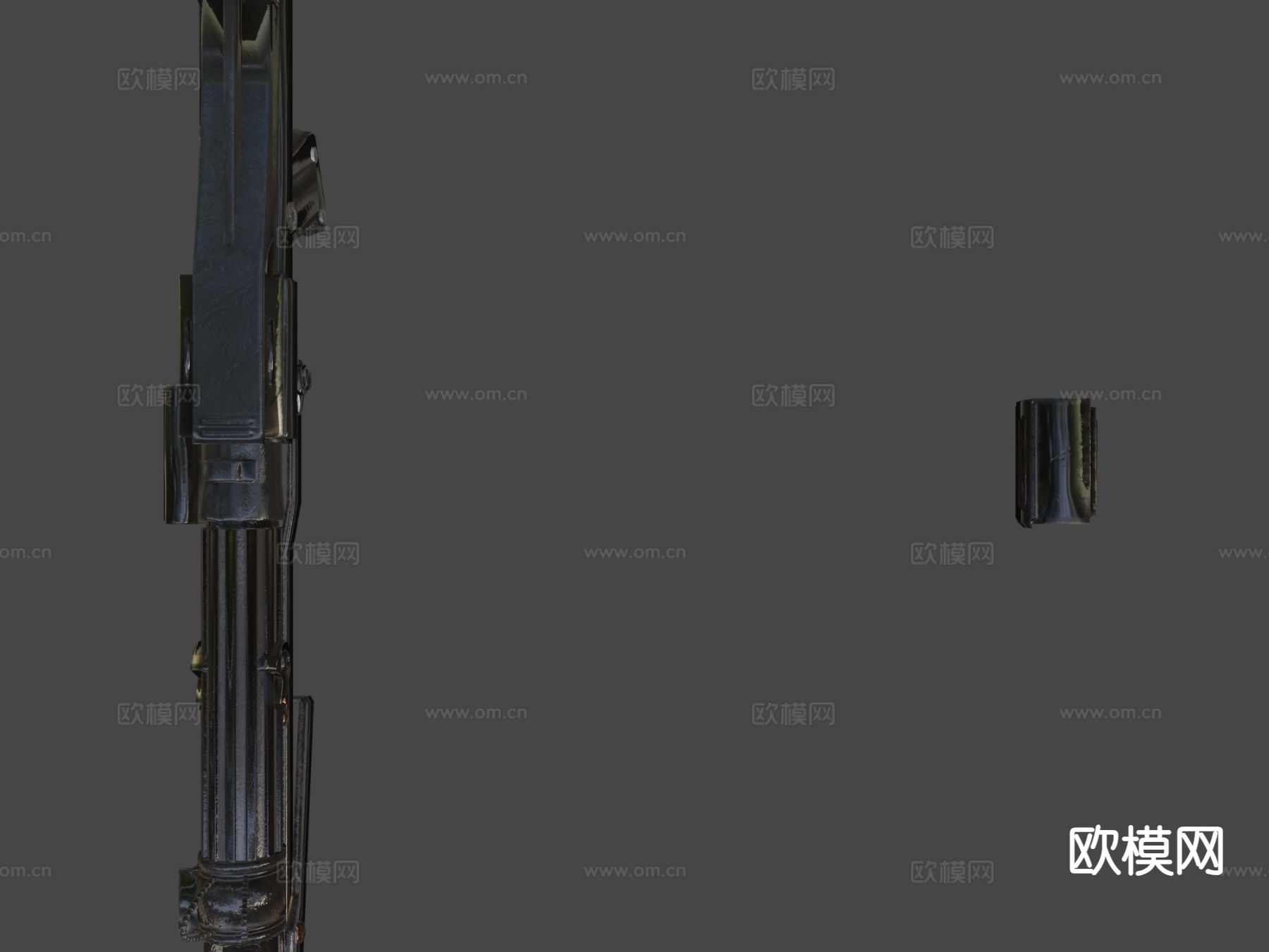 DC-15s 爆破枪 枪支 枪械su模型下载（渲染图4）