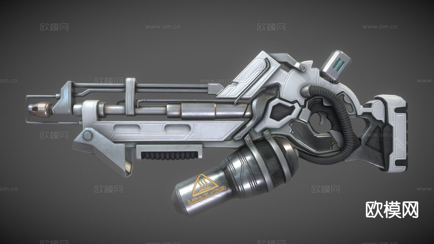 火焰喷射器 火枪su模型下载（渲染图2）