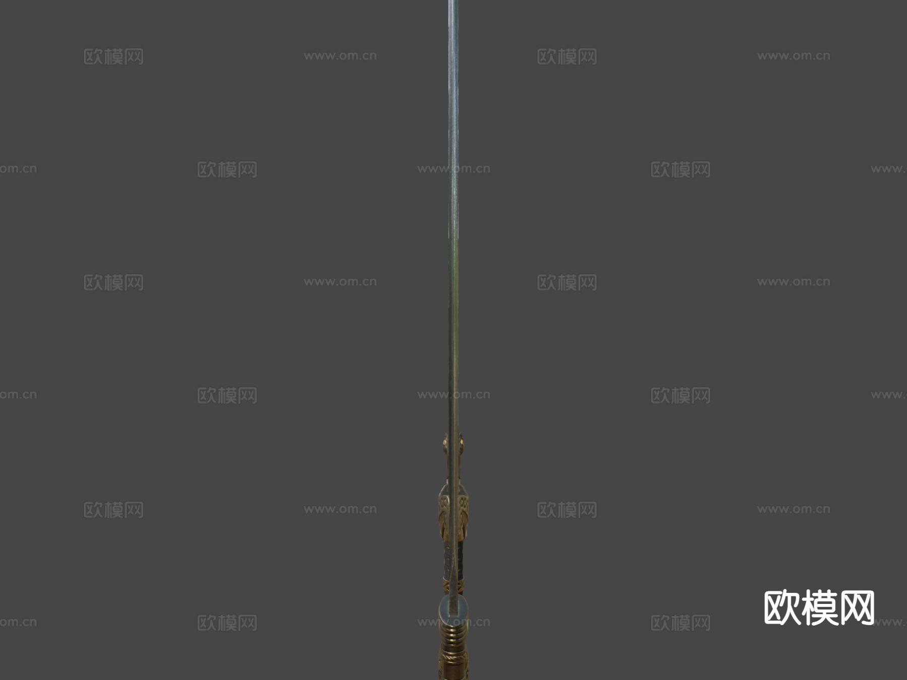 剑系列su模型下载（渲染图4）