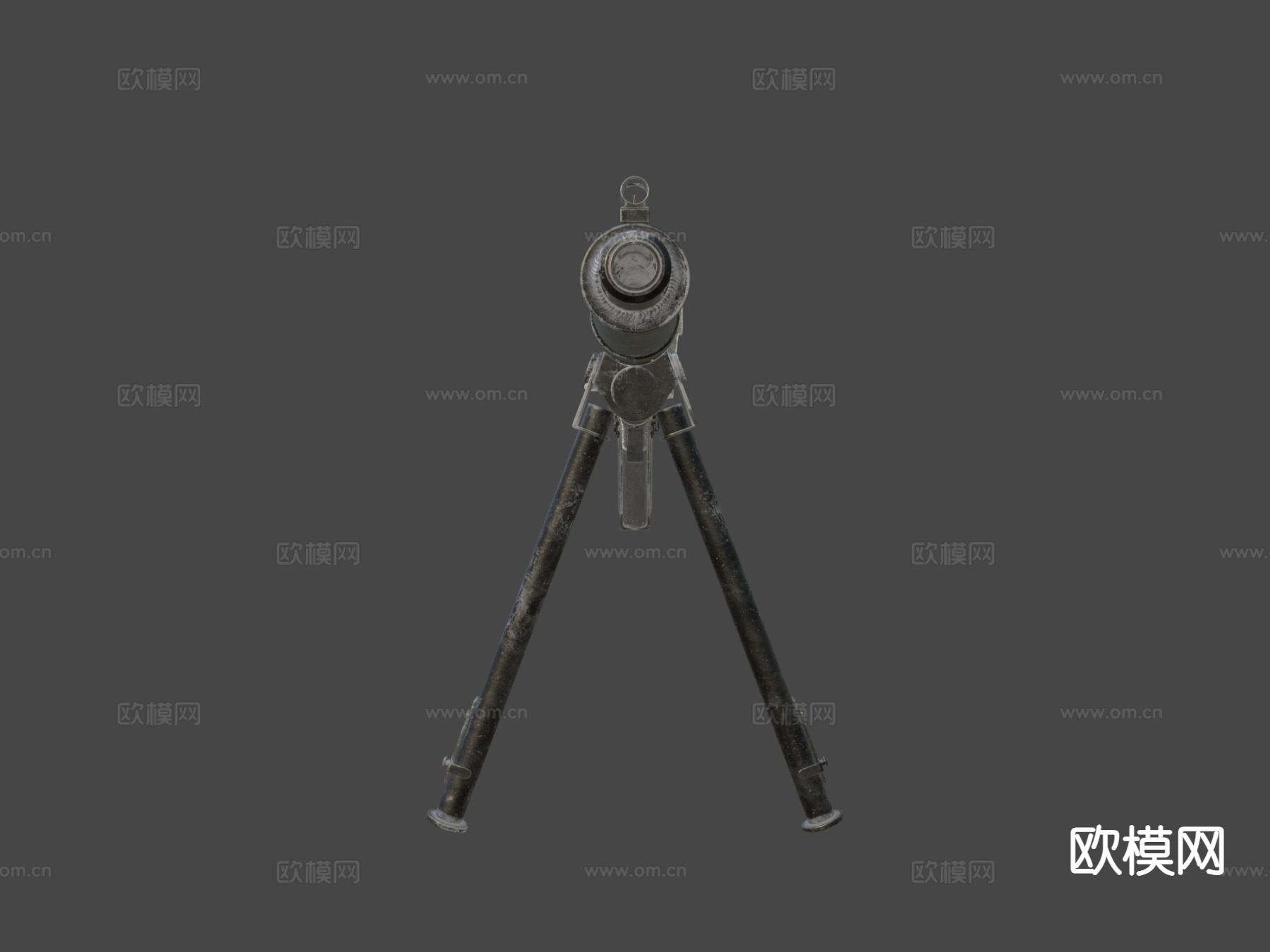 轻机枪 枪支 枪械su模型下载（渲染图7）