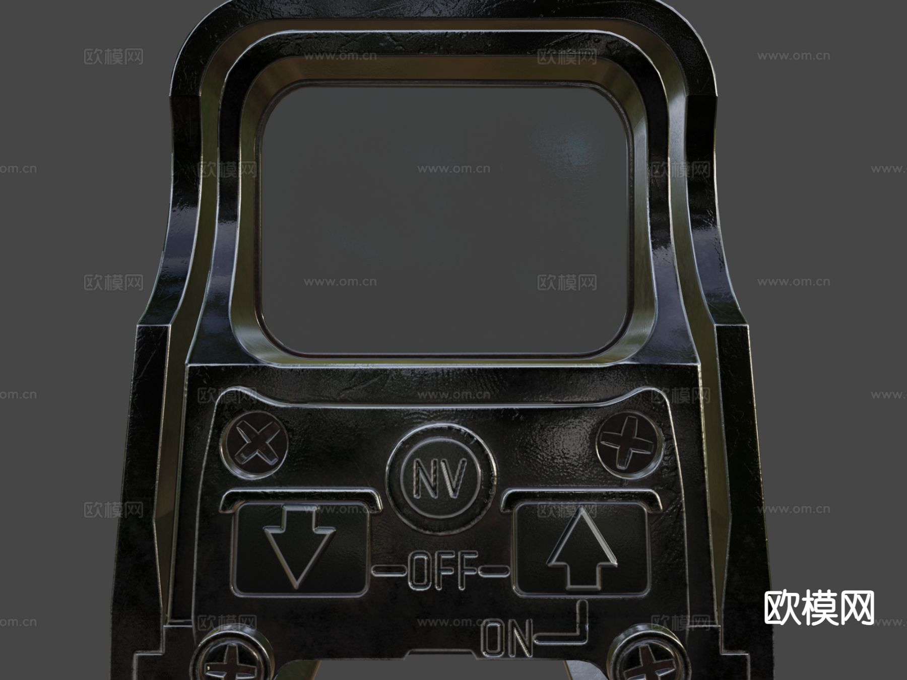 全息瞄准镜 红点su模型下载（渲染图4）