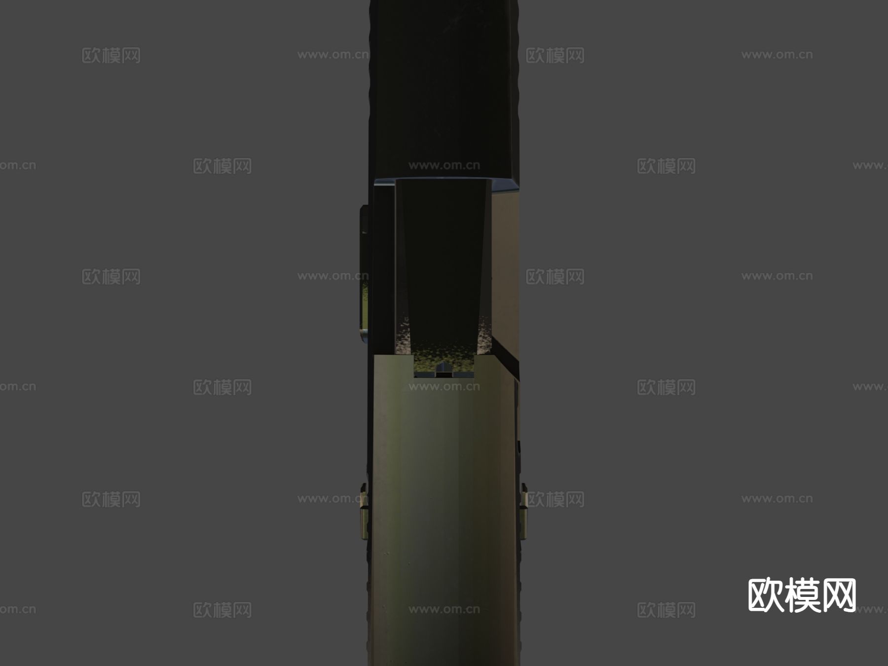 手枪 枪支 枪械su模型下载（渲染图6）