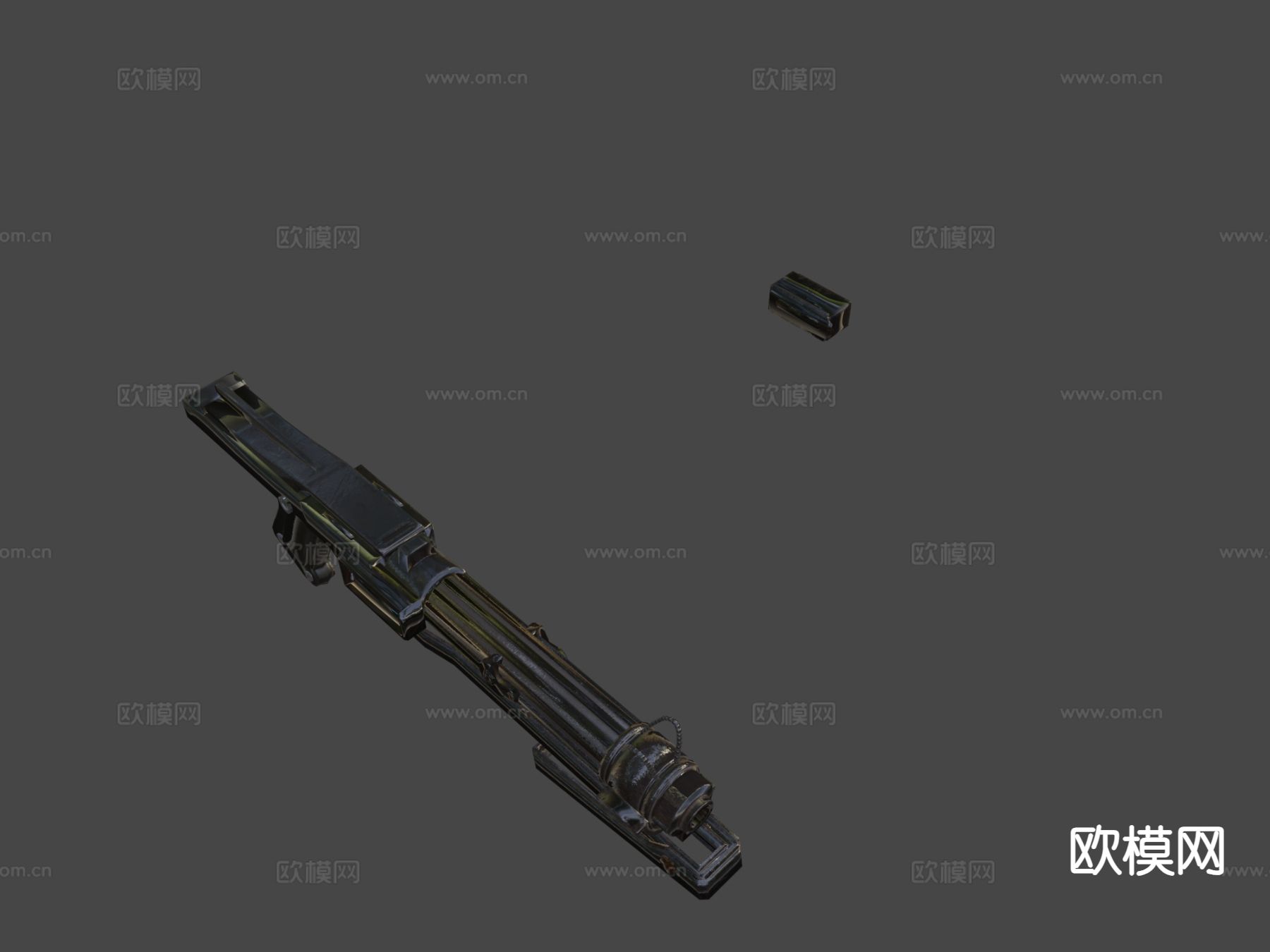 DC-15s 爆破枪 枪支 枪械su模型下载（渲染图7）