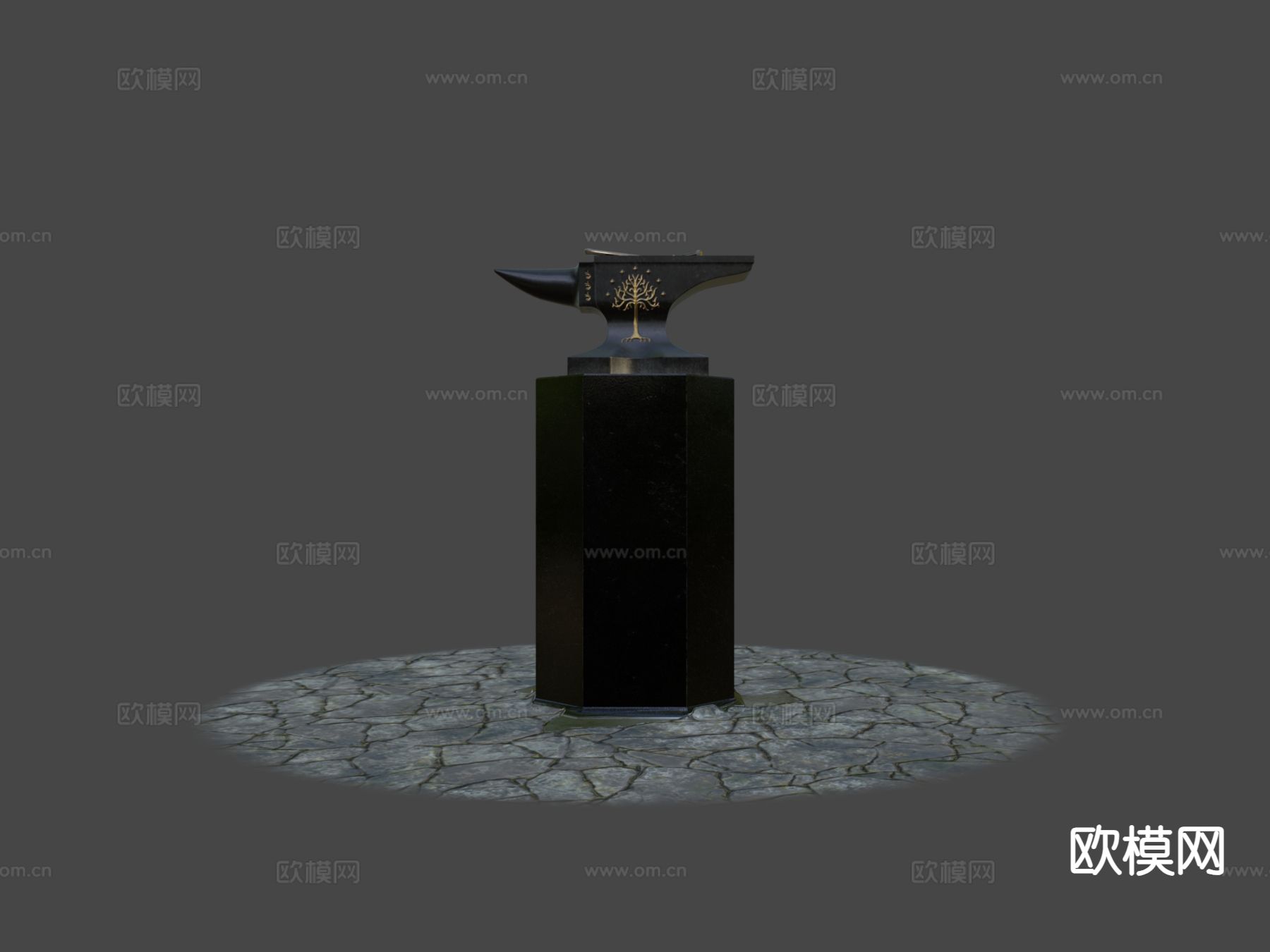 锻造器械 武器su模型下载（渲染图5）