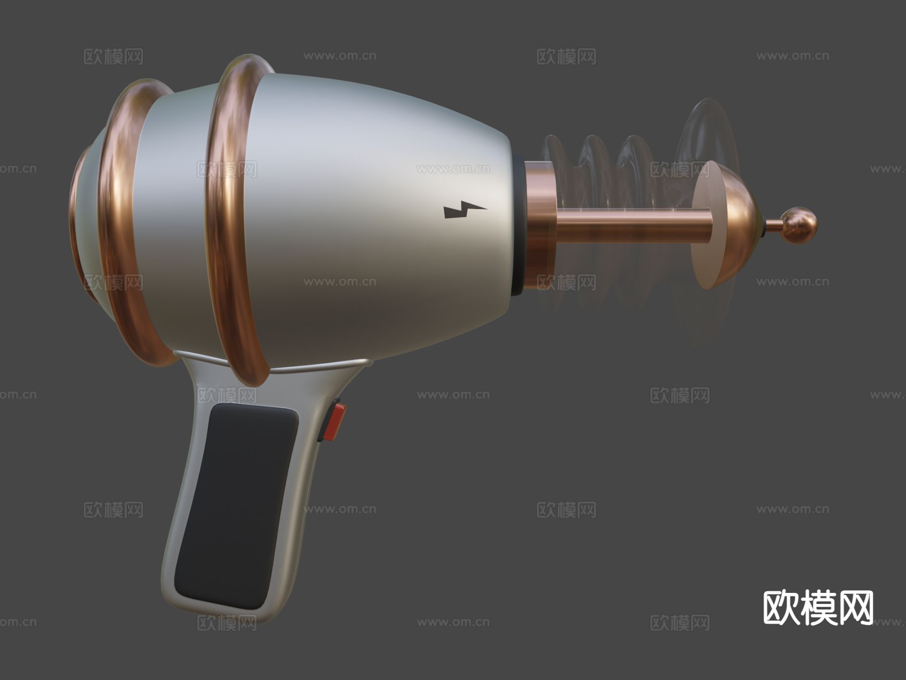 太空枪su模型下载（渲染图7）