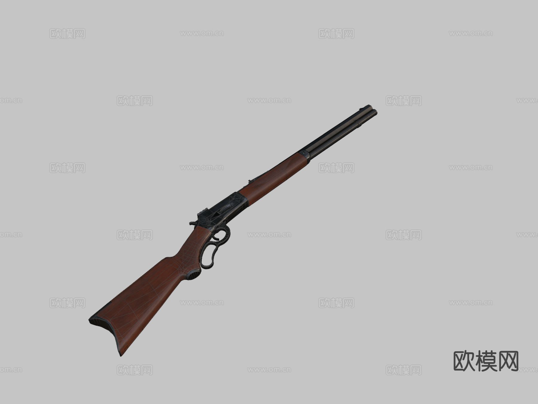 霰弹枪 枪支 枪械su模型下载（渲染图1）