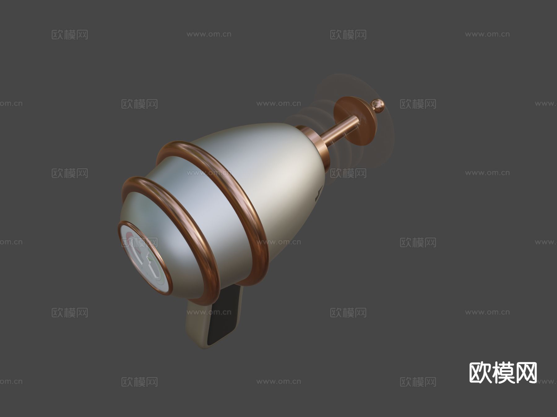 太空枪su模型下载（渲染图4）