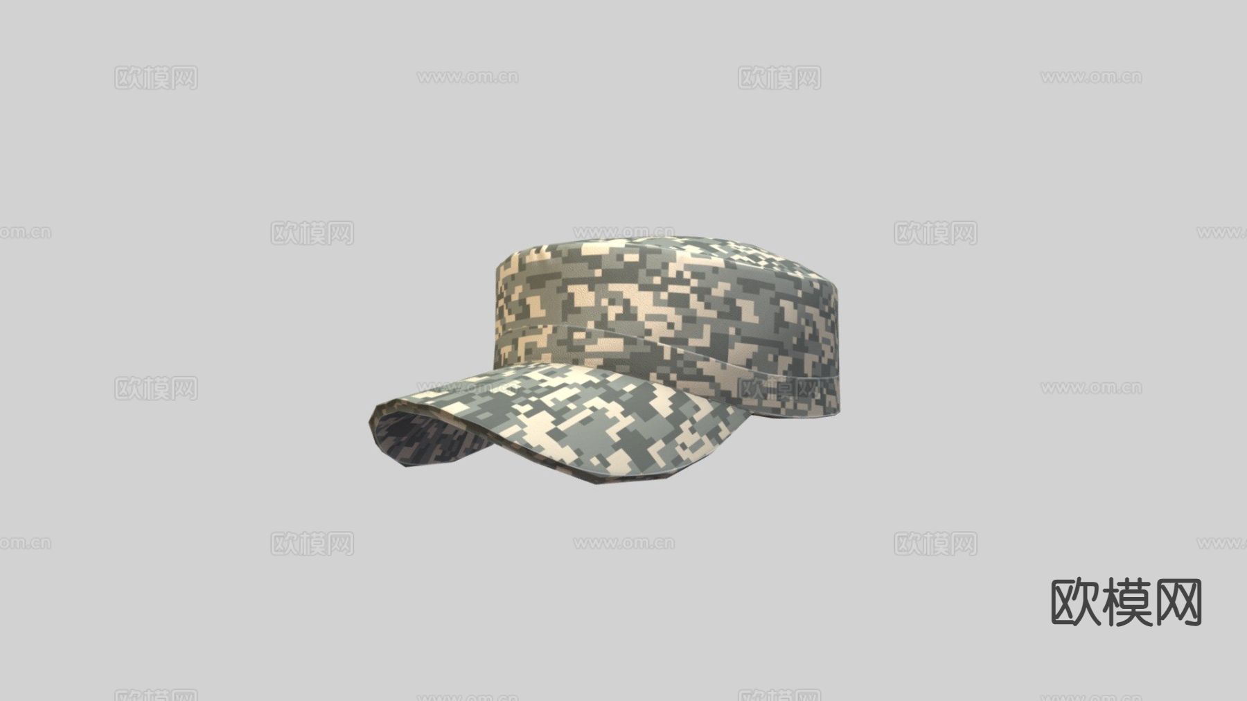 巡逻帽su模型下载（渲染图3）