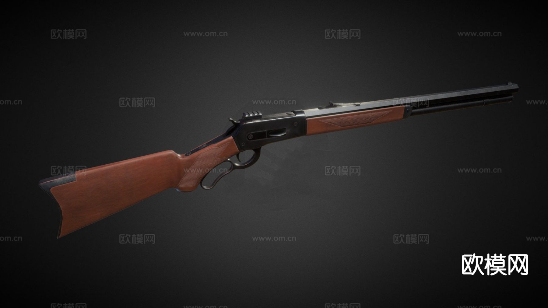 霰弹枪 枪支 枪械su模型下载（渲染图2）