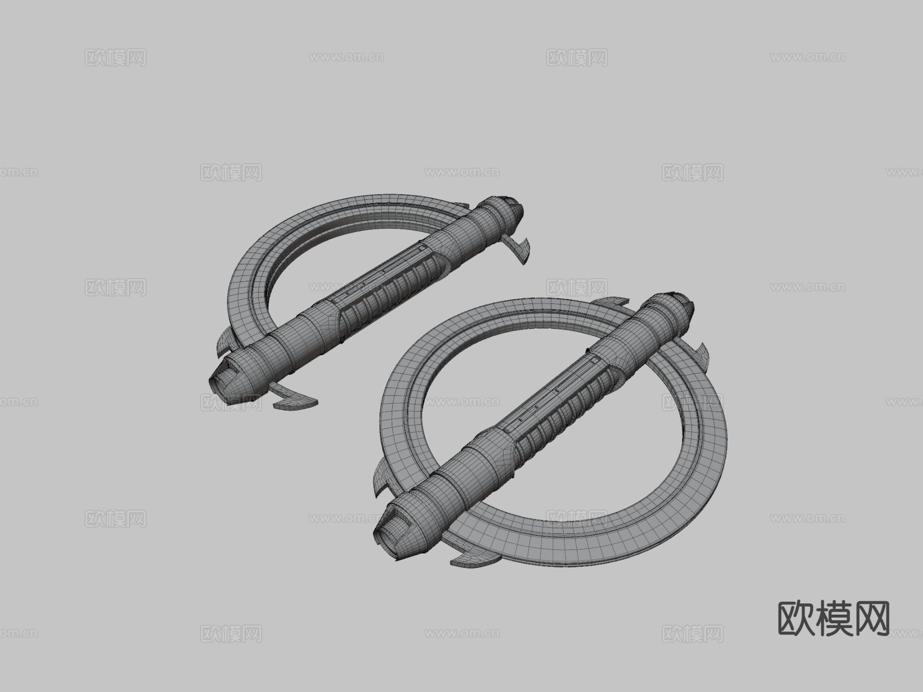 宗教光剑 游戏道具su模型下载（渲染图3）