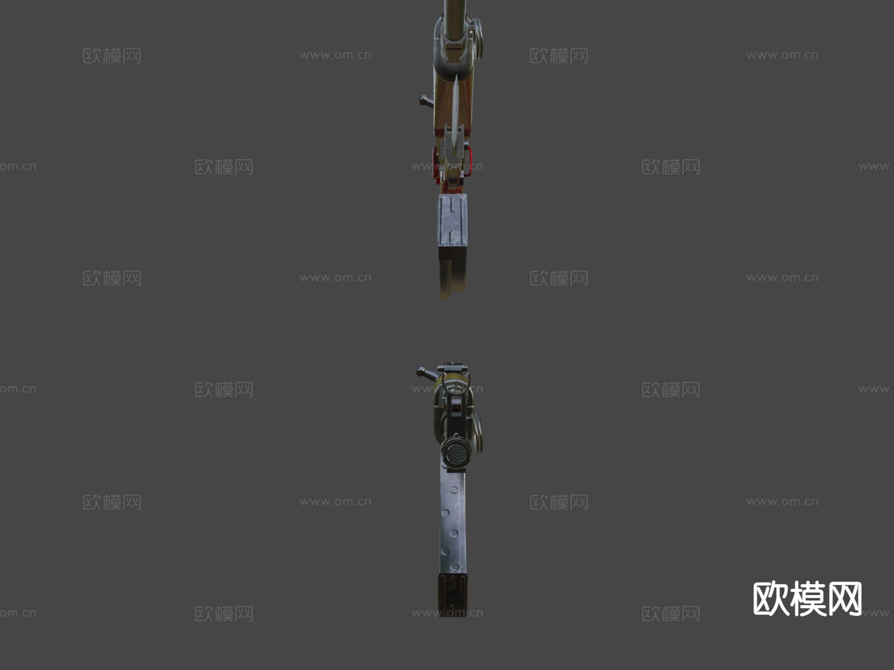 VZ.58P-VZ.58V 步枪 枪支 枪械su模型下载（渲染图7）