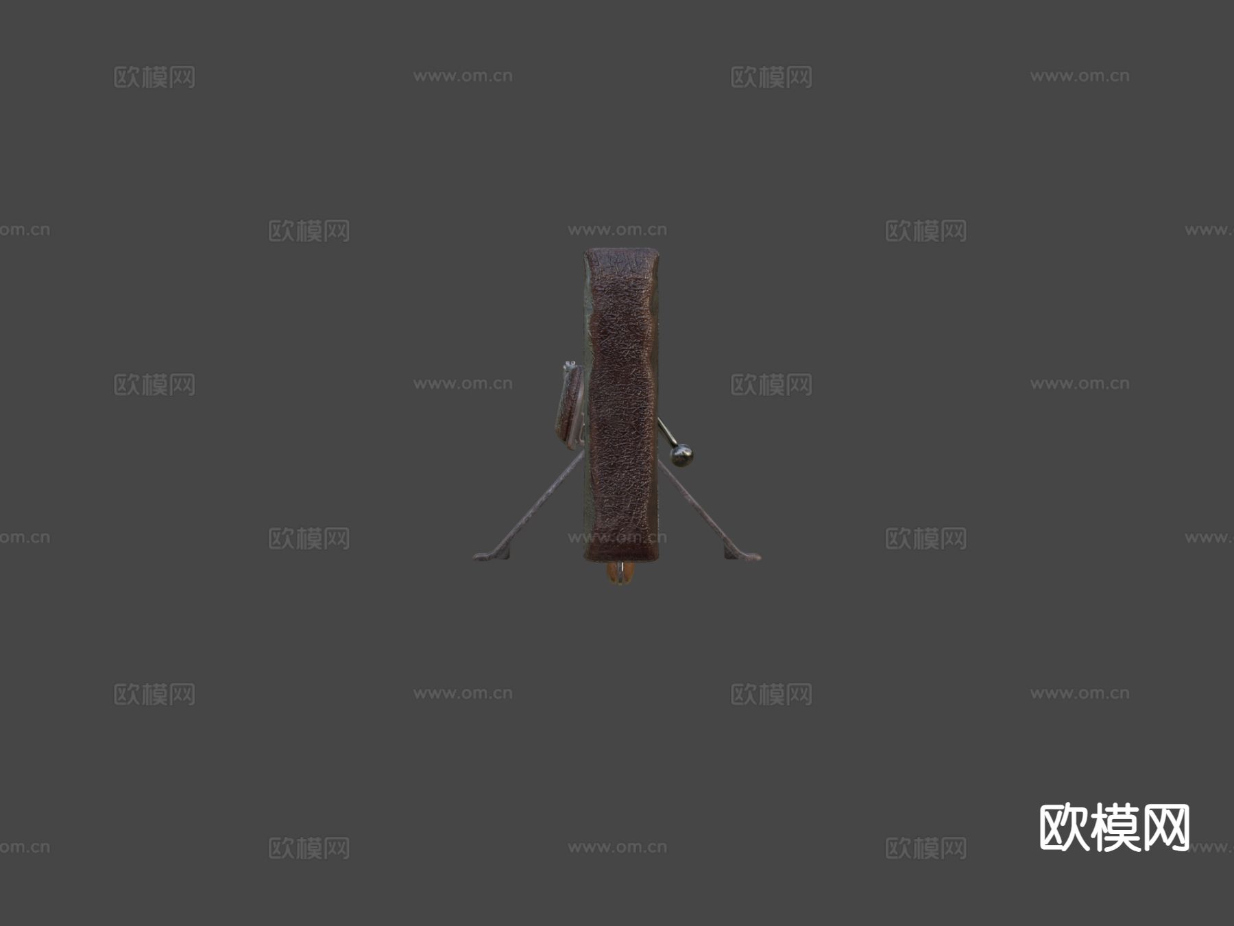 反坦克步枪su模型下载（渲染图5）