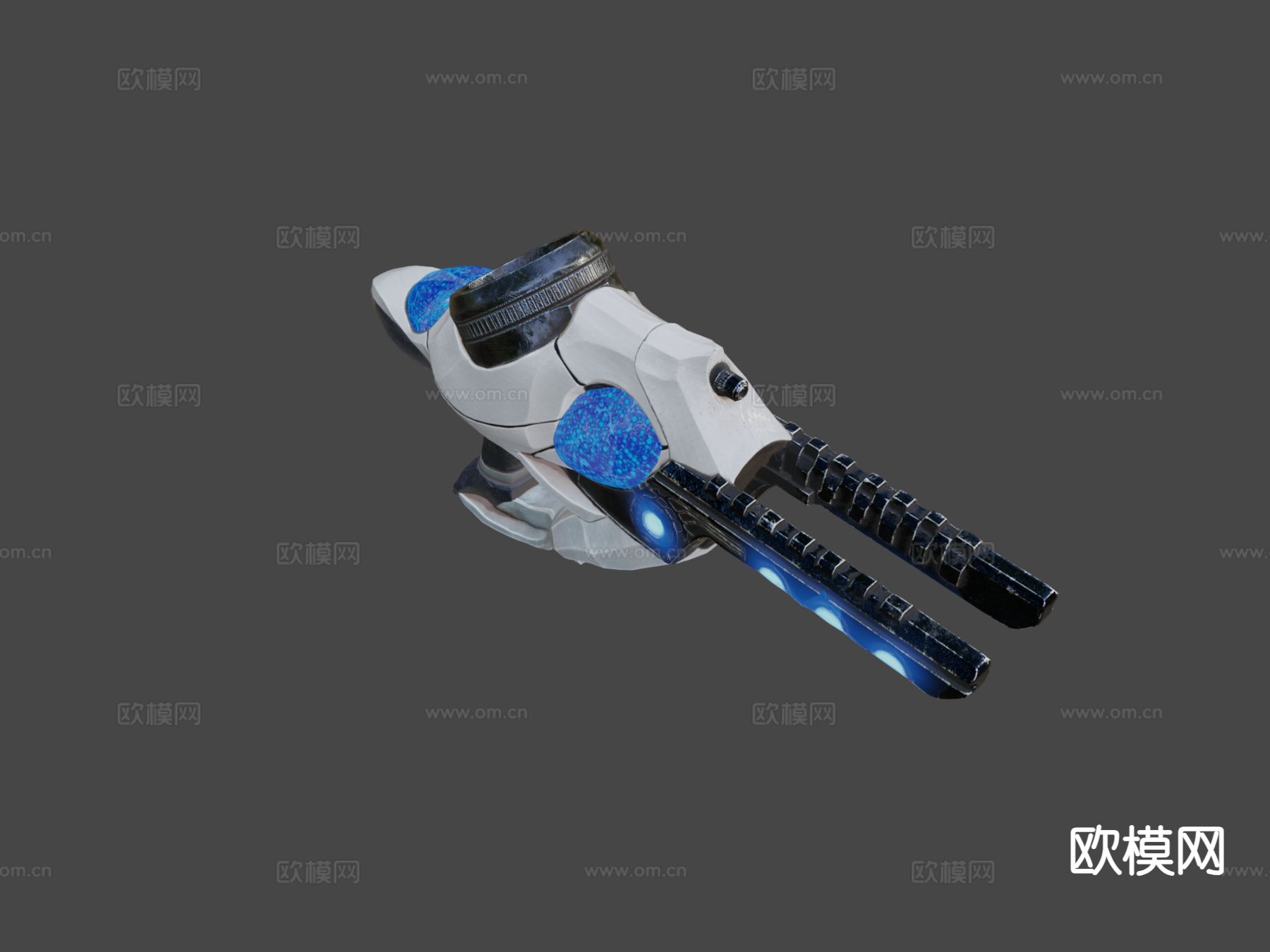 等离子手枪su模型下载（渲染图3）