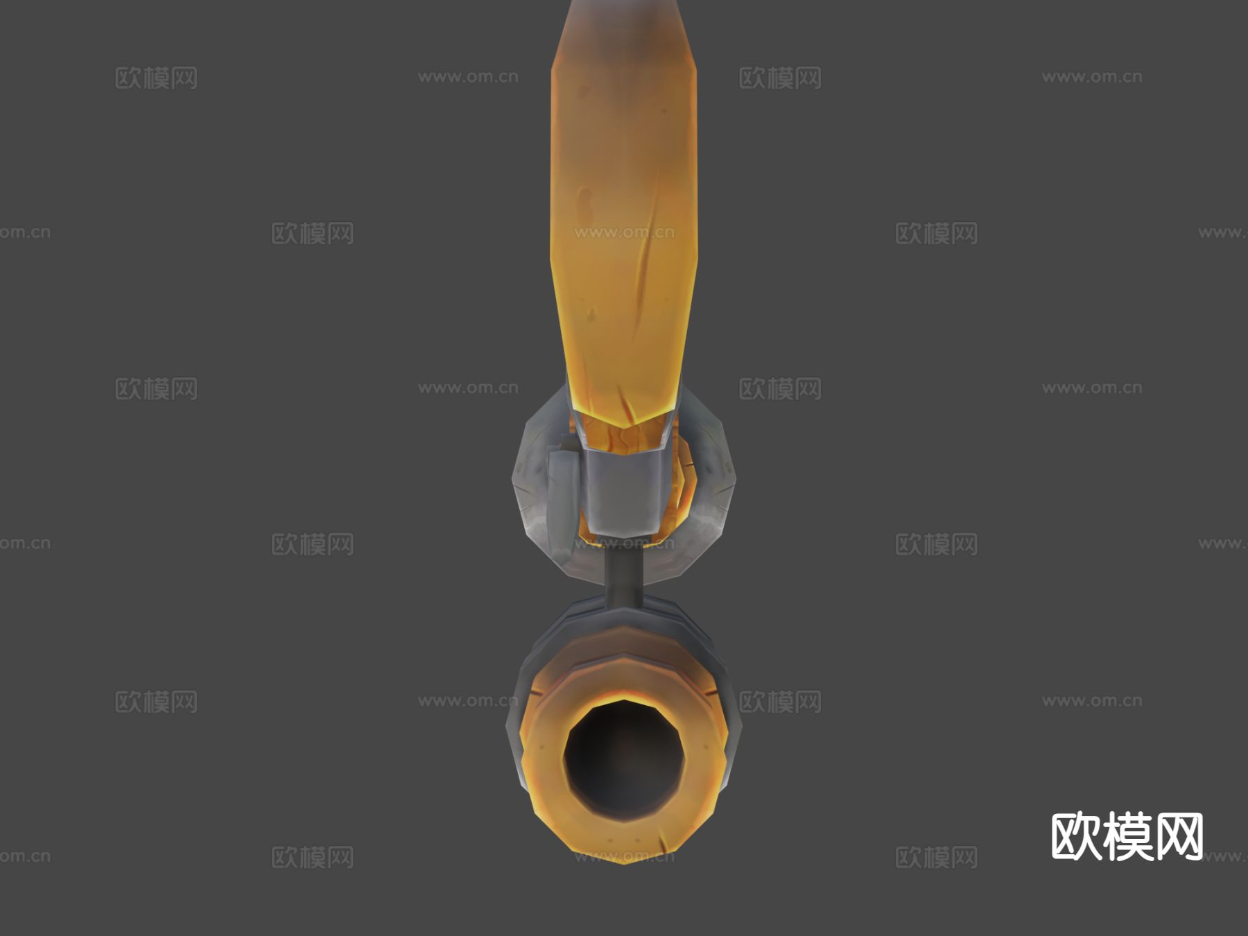火铳-雷枪su模型下载（渲染图5）