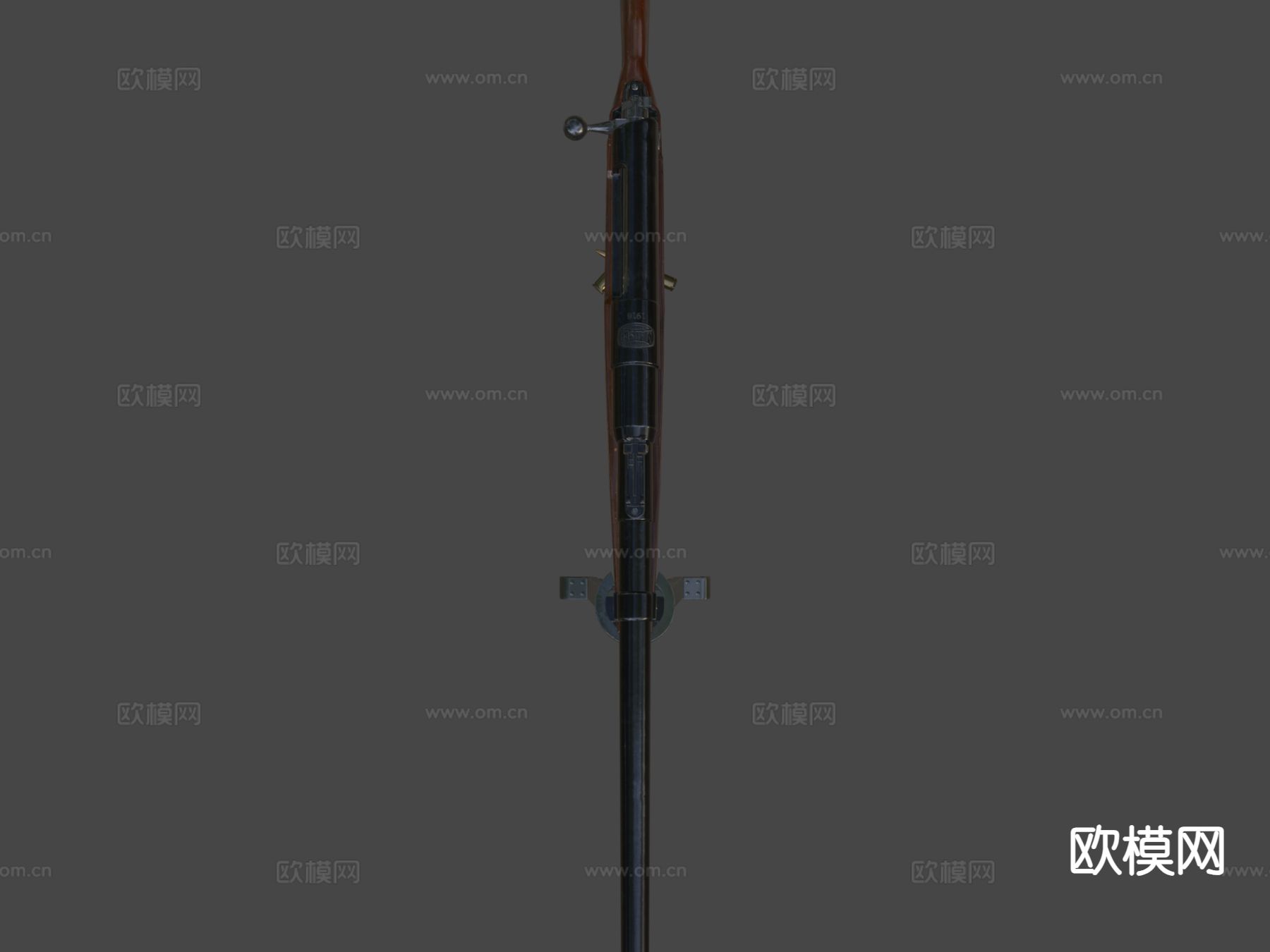 毛瑟1918T-枪su模型下载（渲染图4）