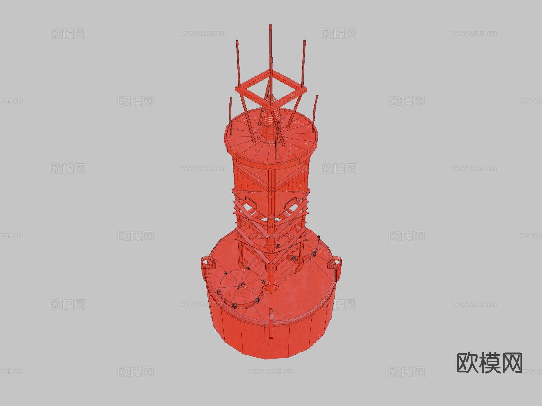 电气设备 工业机器 浮标su模型下载（渲染图1）