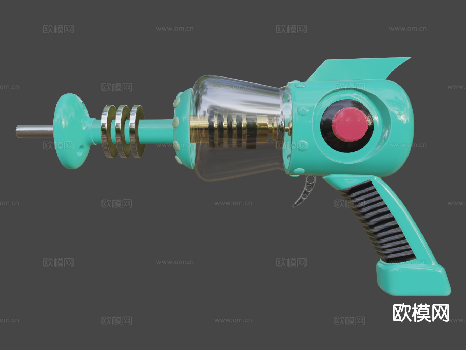 复古未来激光枪su模型下载（渲染图5）