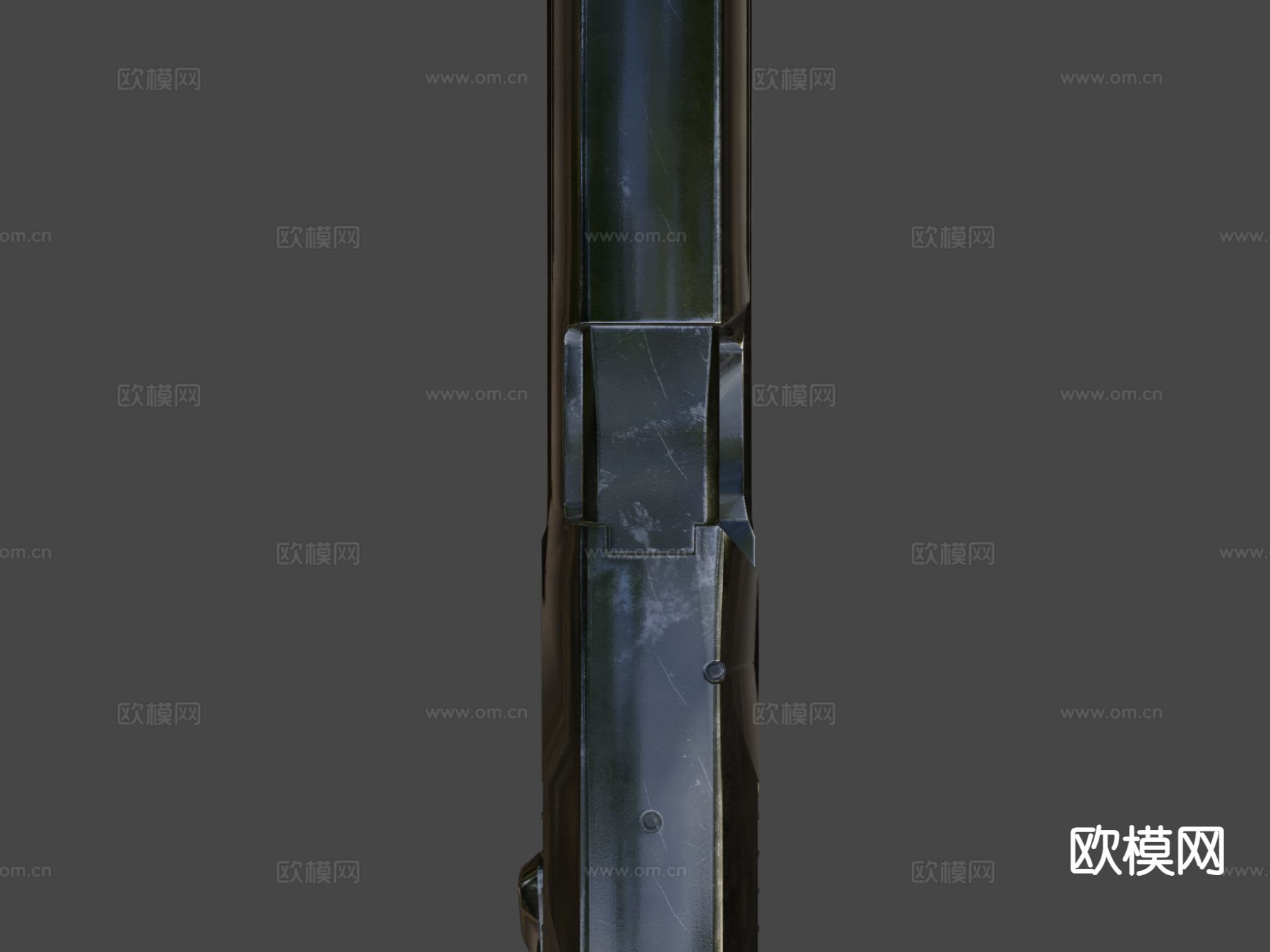 手枪 枪支 枪械su模型下载（渲染图6）