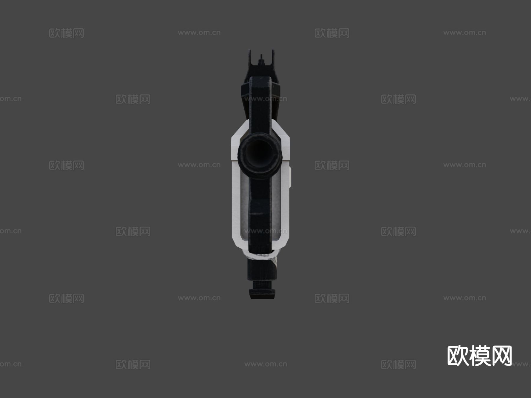 突击步枪 枪支 枪械su模型下载（渲染图4）