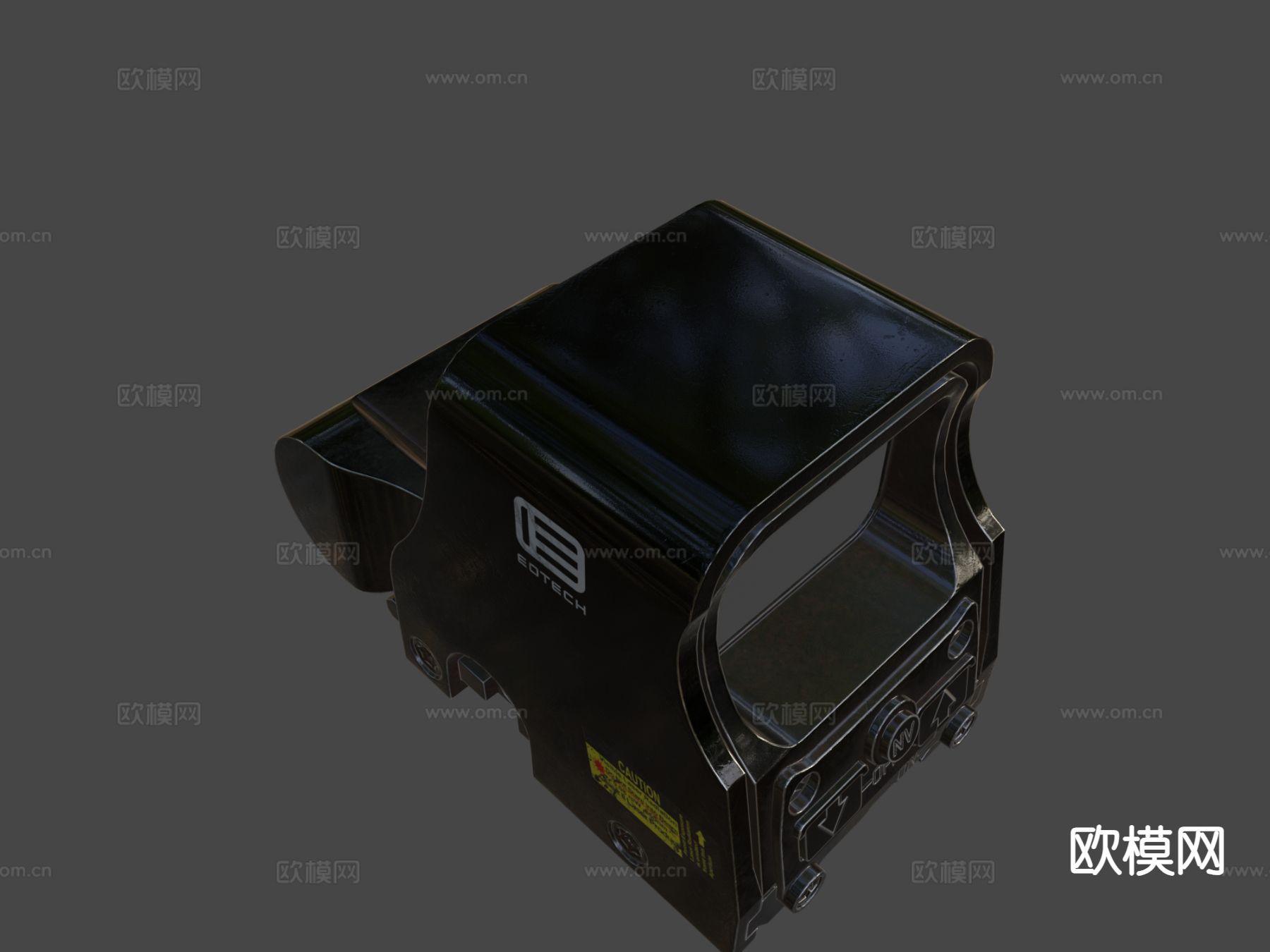 全息瞄准镜 红点su模型下载（渲染图6）