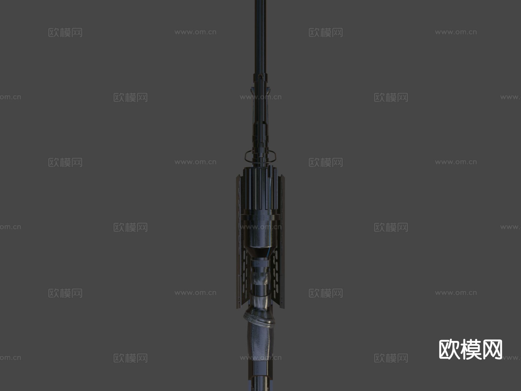 狙击步枪 枪支 枪械su模型下载（渲染图6）