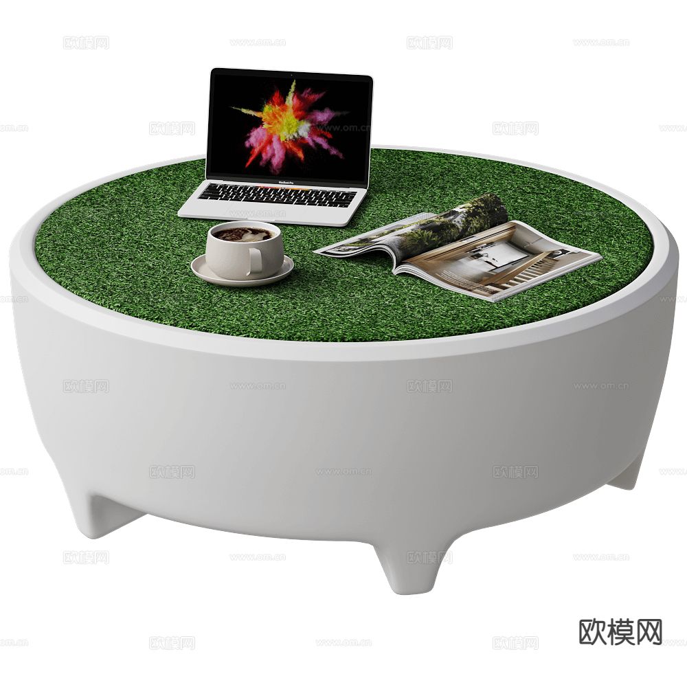 Serralunga 茶几3d模型