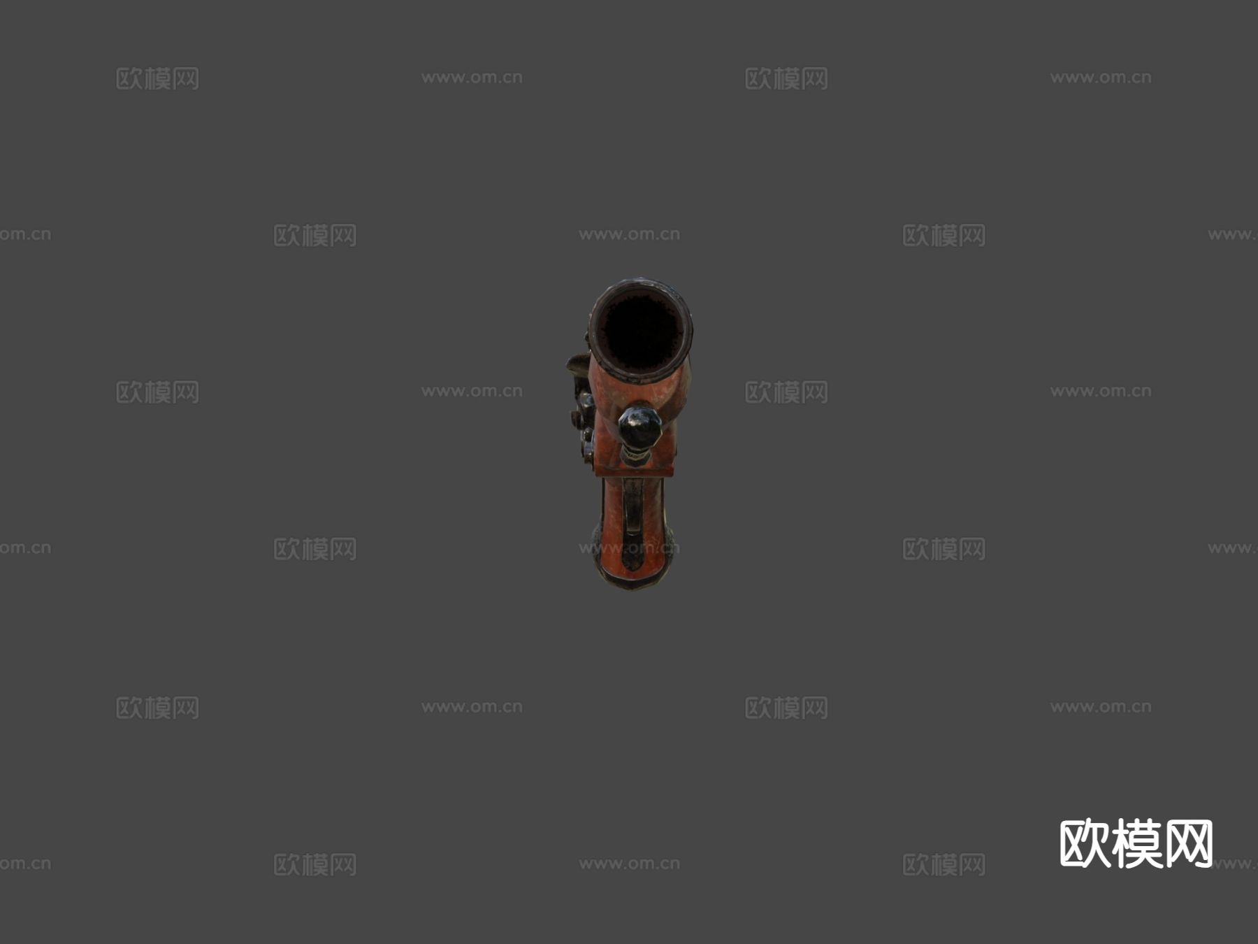 短枪 枪支 枪械su模型下载（渲染图4）