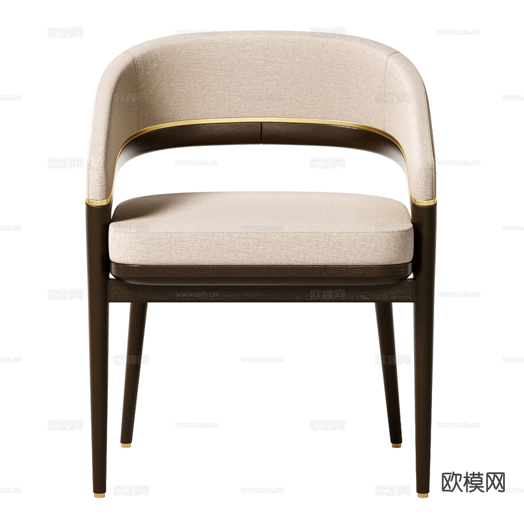 现代椅子 餐椅su模型下载（渲染图4）