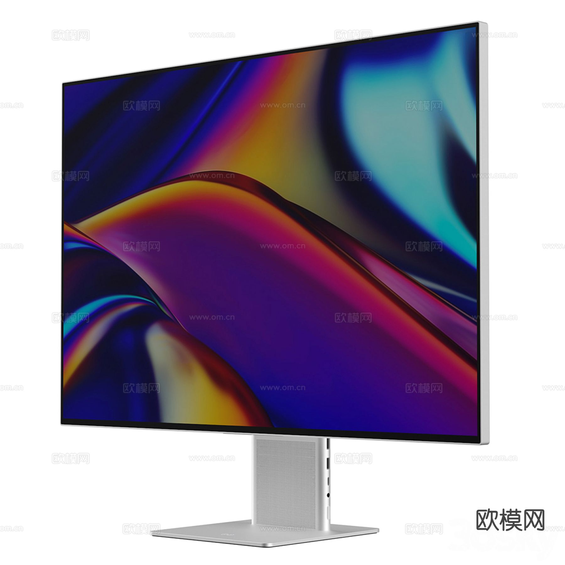 HUAWEI MateView 显示器 电脑屏幕3d模型