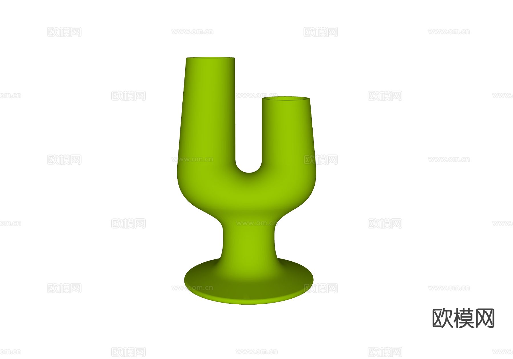 现代花瓶 器皿 摆件su模型下载（渲染图1）