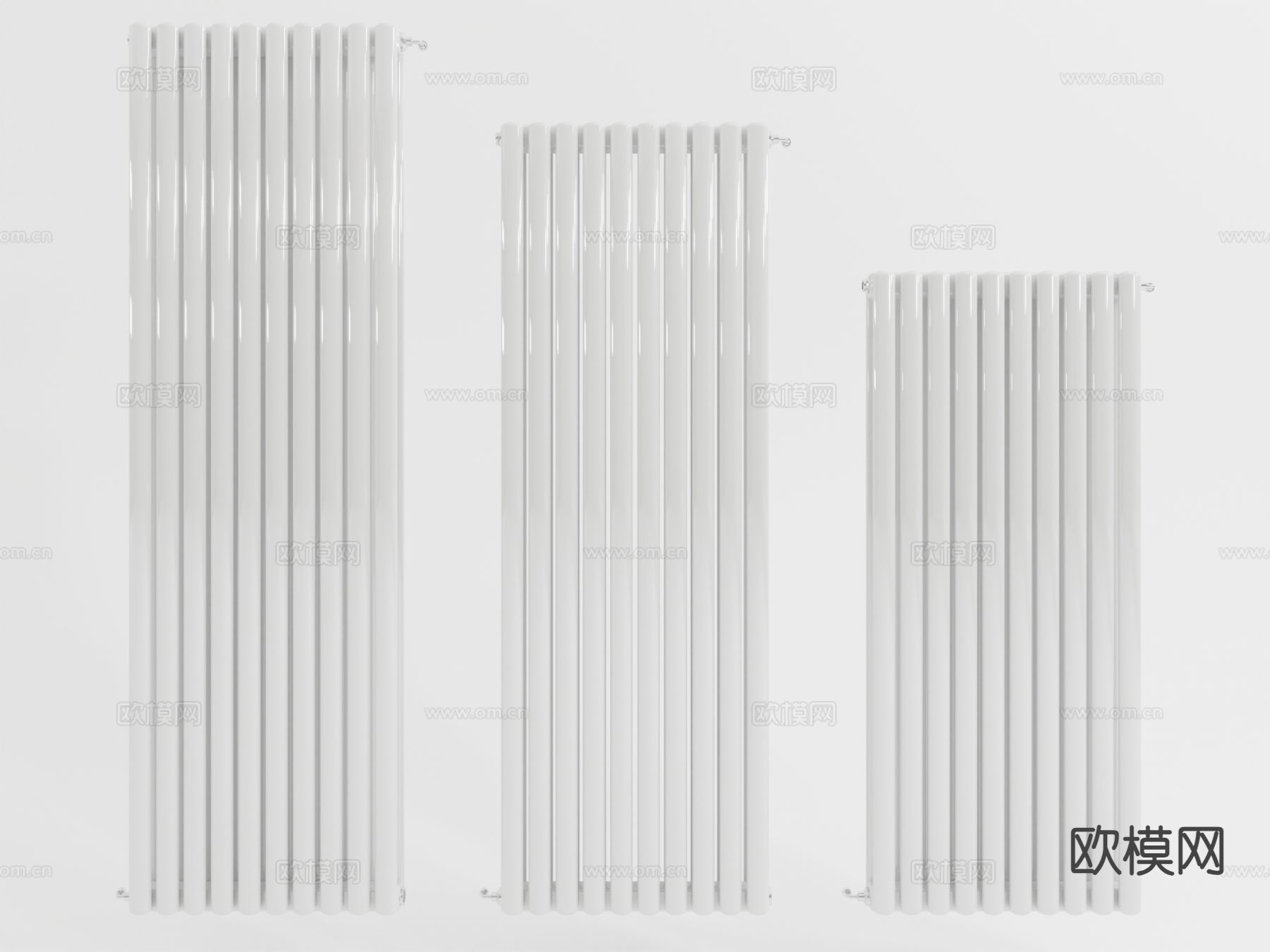 现代暖气片 取暖器3d模型