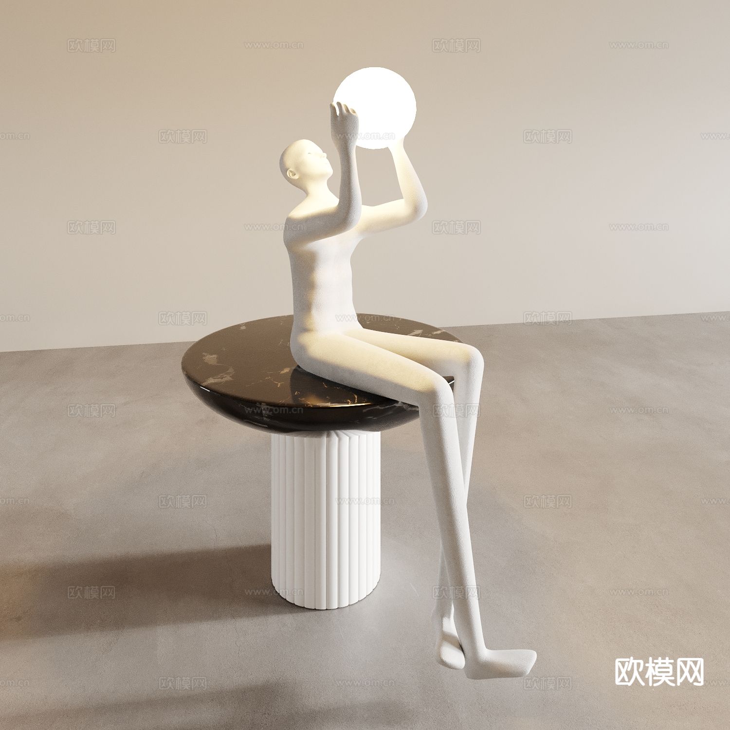 雕塑雕像 人形雕塑3d模型