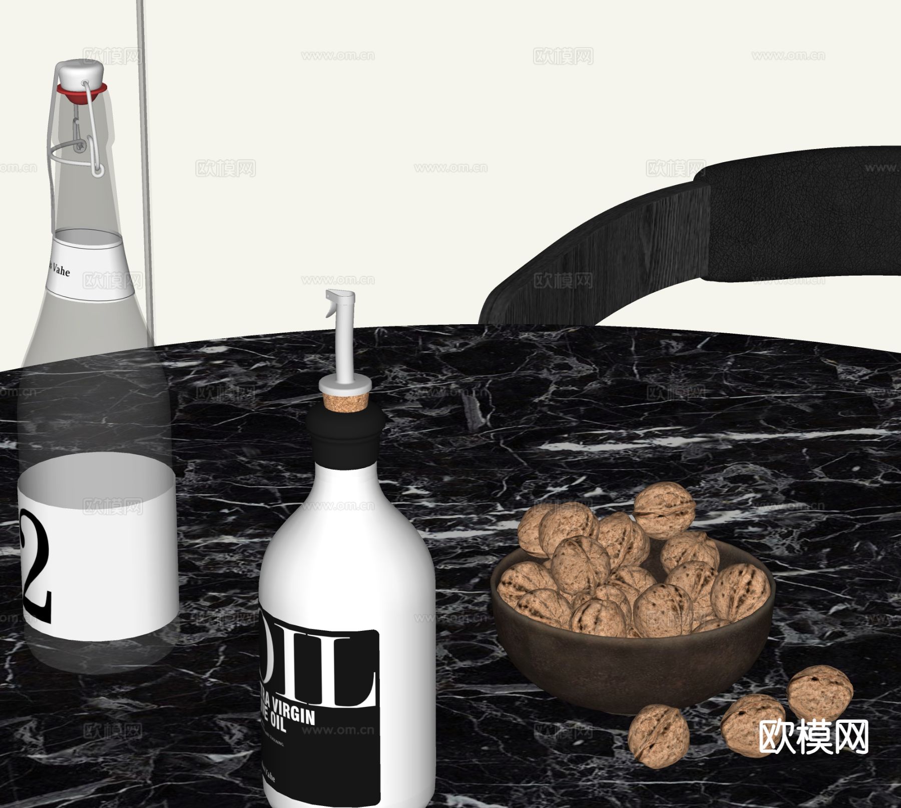 食物 食品 坚果 核桃su模型下载（渲染图1）