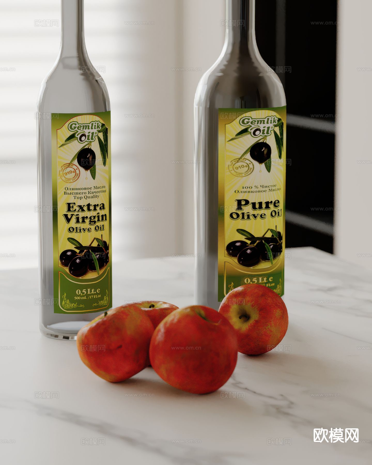 水果 苹果 食物su模型下载（渲染图2）