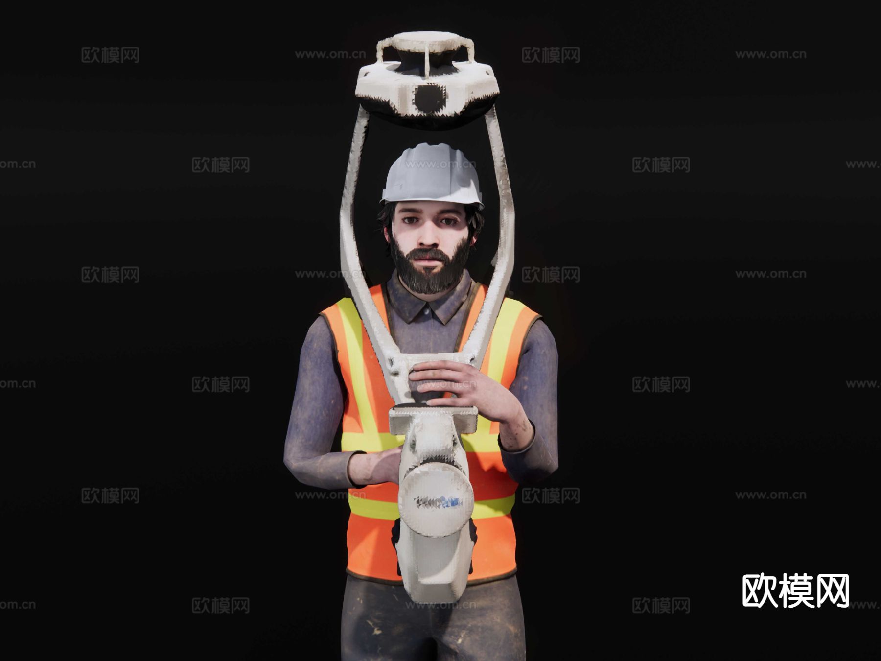 便携式远程激光 扫描仪su模型下载（渲染图3）