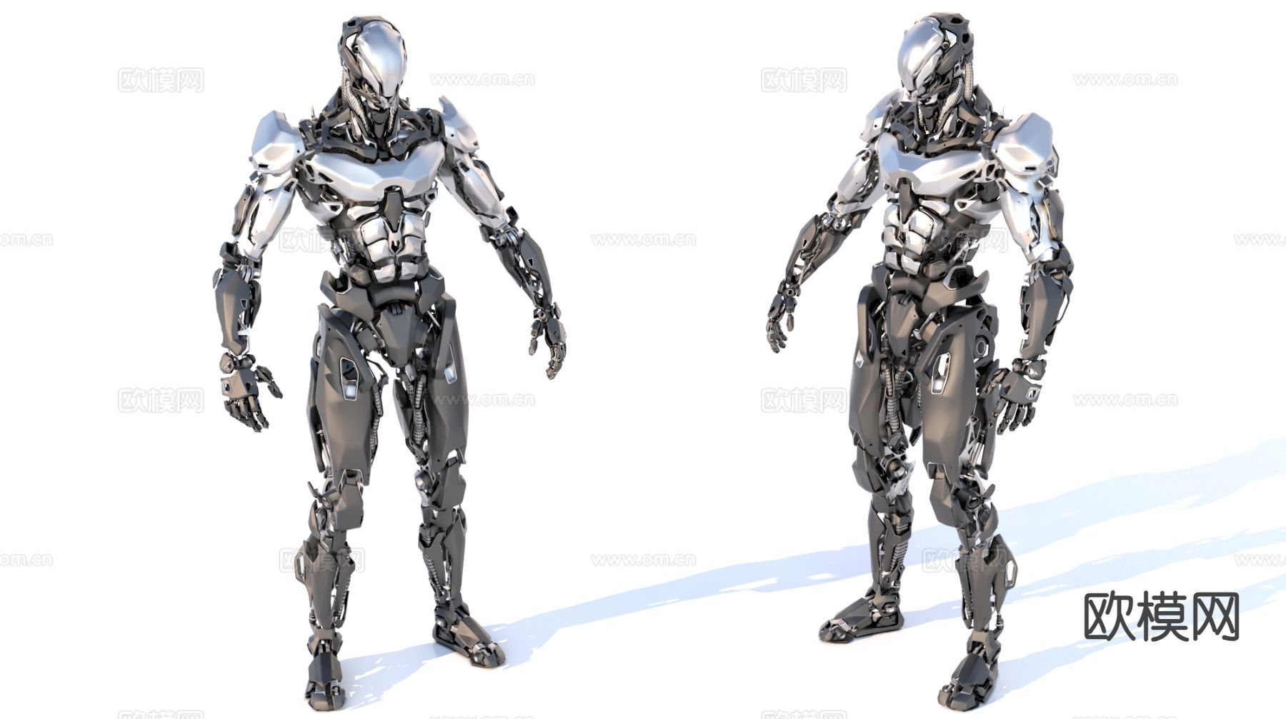 机器人 机甲机器人su模型下载（渲染图2）