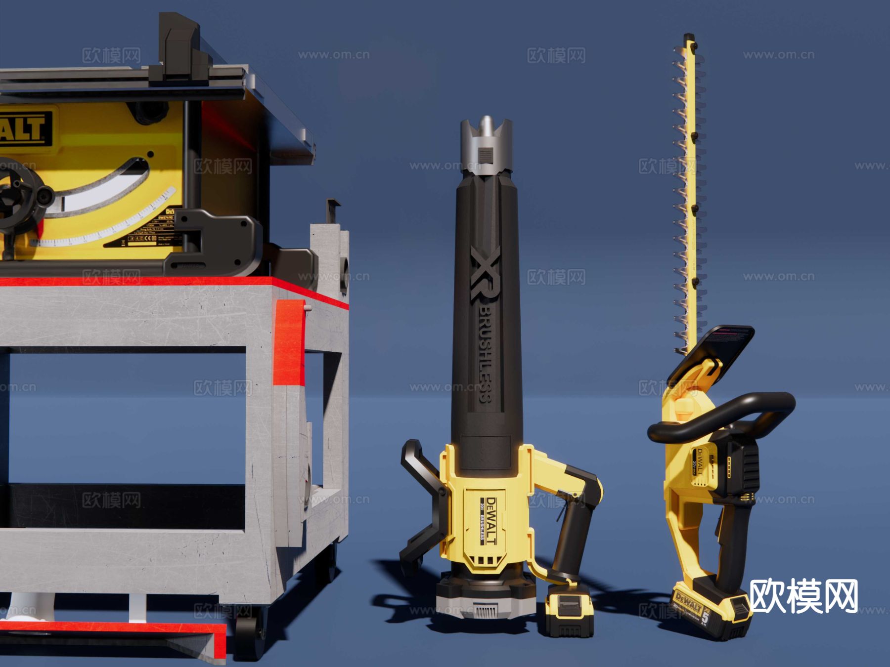 工业设备 机械设备 木工su模型下载（渲染图4）