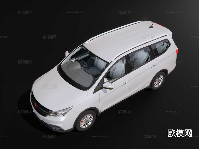 五菱宏光cortez 汽车 轿车su模型下载(渲染图2)