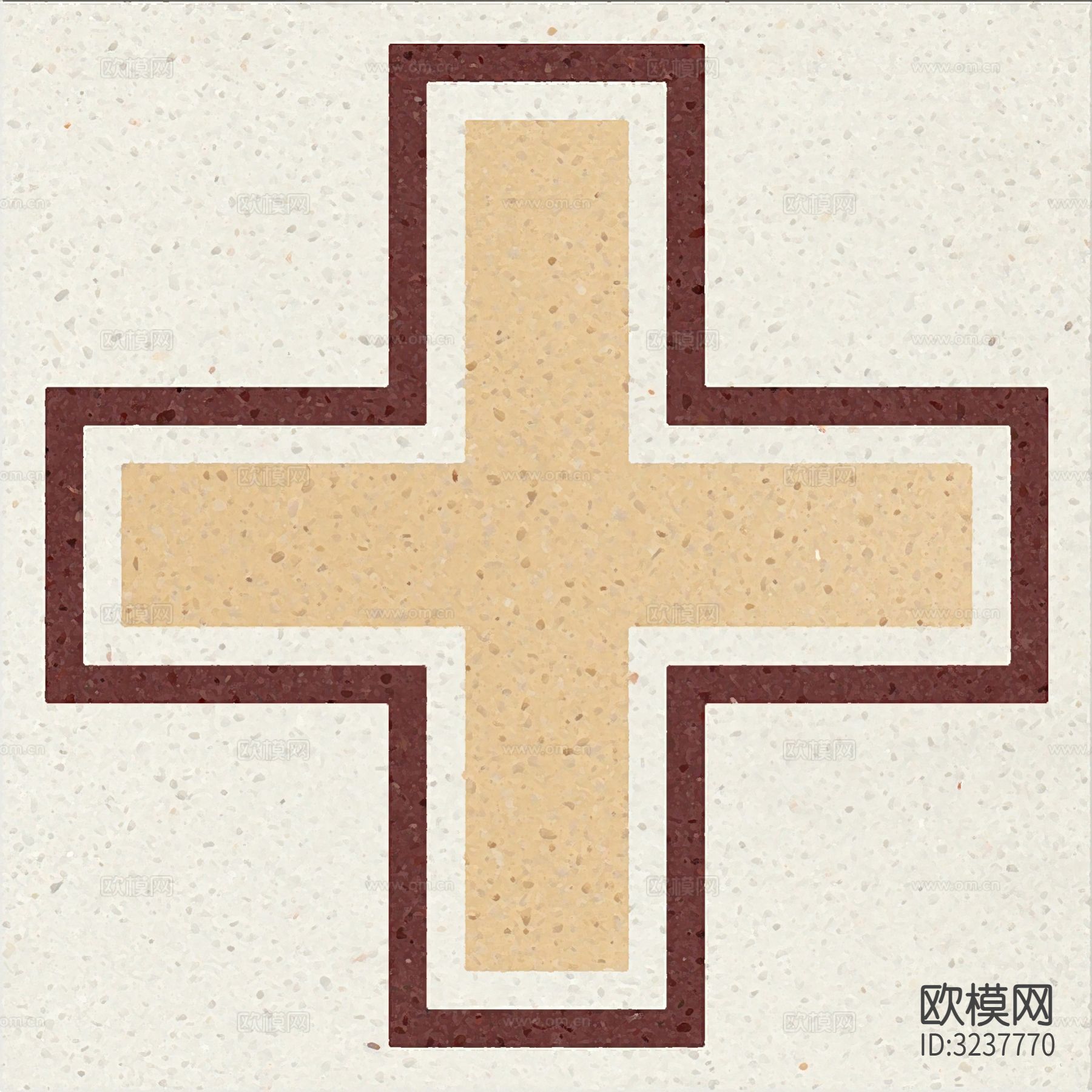 灰色现代简约水磨石花砖贴图下载