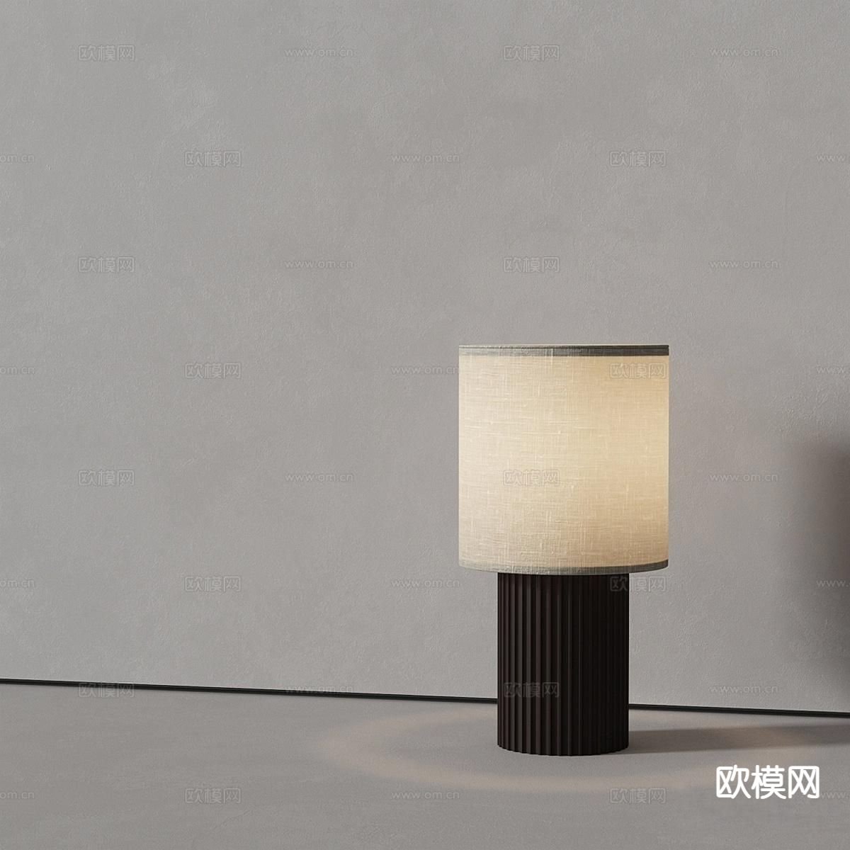 &Tradition 台灯3d模型下载（渲染图2）