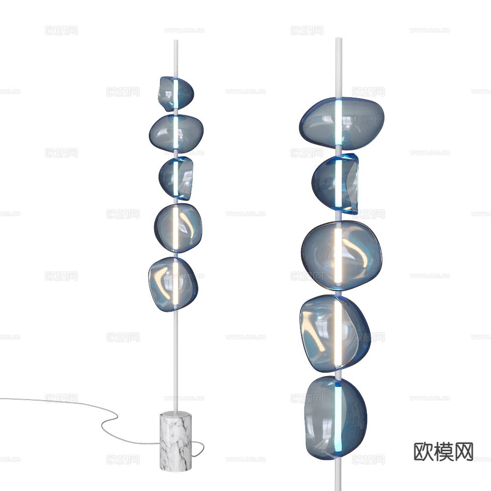 MAVIMATT 落地灯3d模型下载